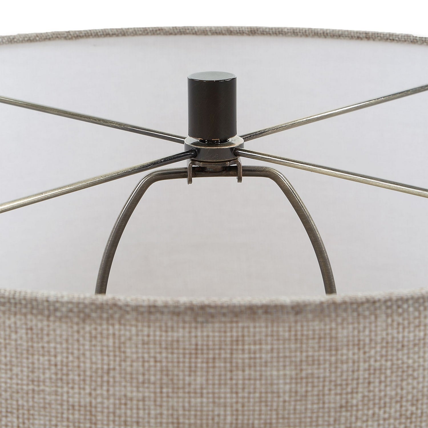 Uttermost - 30665 - One Light Table Lamp - Barat - Sleek Black