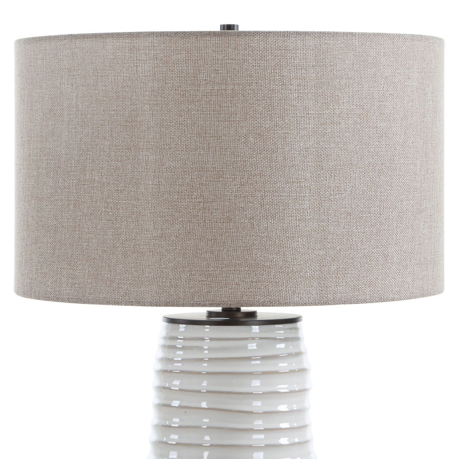 Uttermost - 30665 - One Light Table Lamp - Barat - Sleek Black