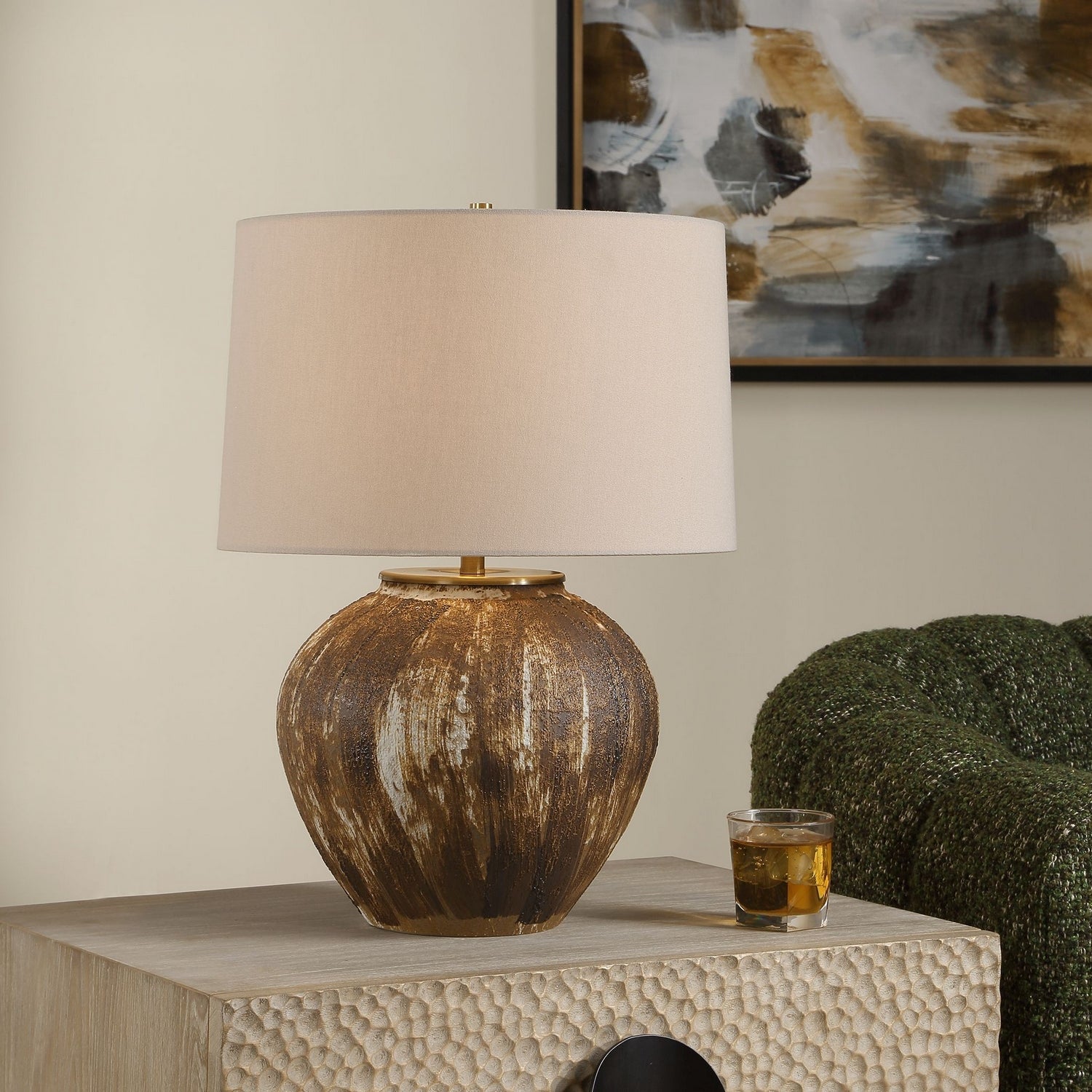 Uttermost - 30667-1 - One Light Table Lamp - McKinley - Antique Brass