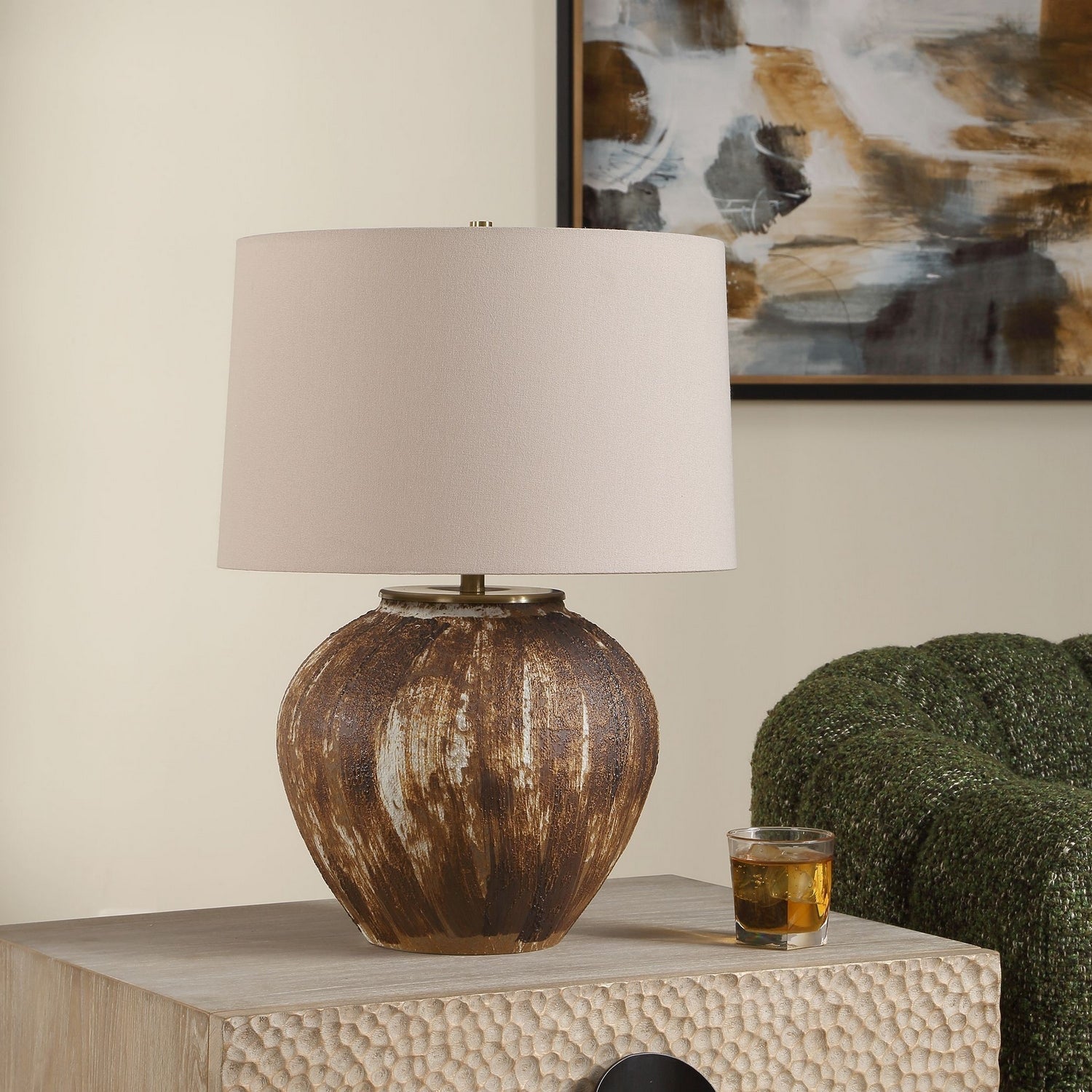Uttermost - 30667-1 - One Light Table Lamp - McKinley - Antique Brass