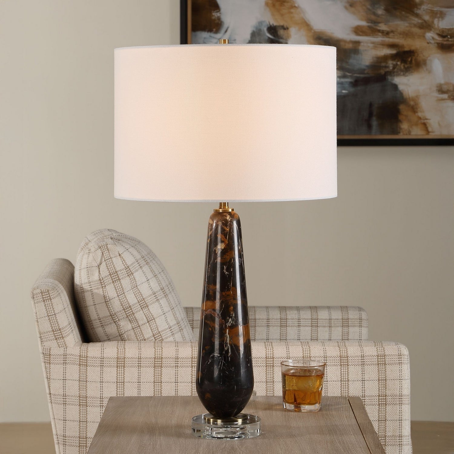 Uttermost - 30670-1 - One Light Table Lamp - Dames - Antique Brass