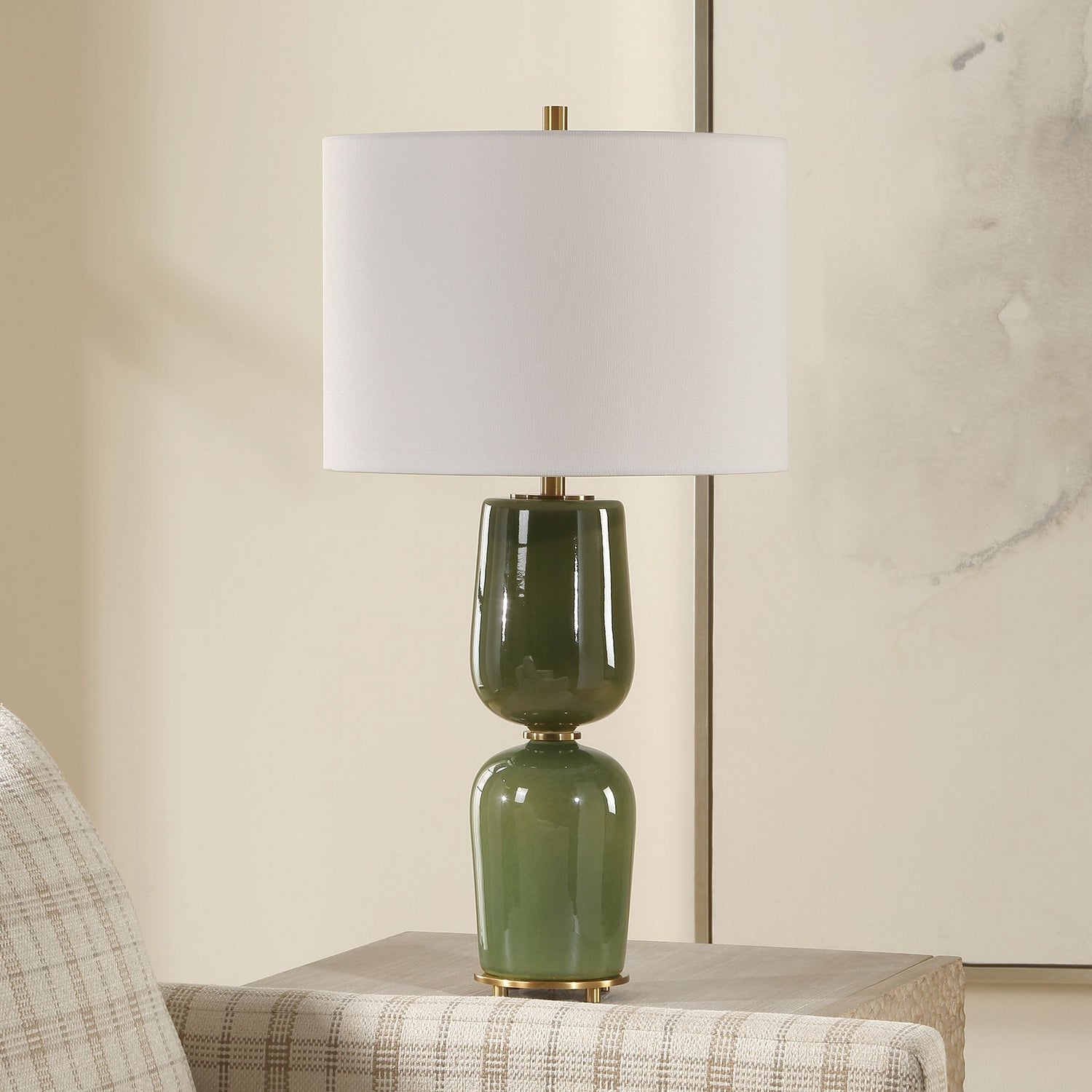 Uttermost - 30682 - One Light Table Lamp - Meyer - Antique Brass