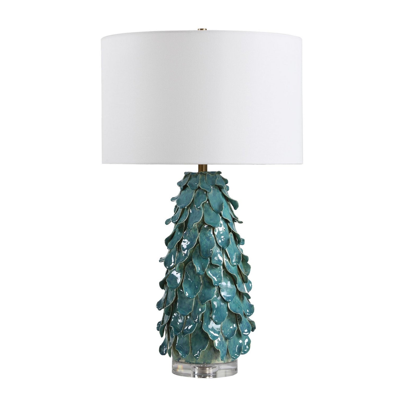 Uttermost - 30683 - One Light Table Lamp - Mina - Antique Brass