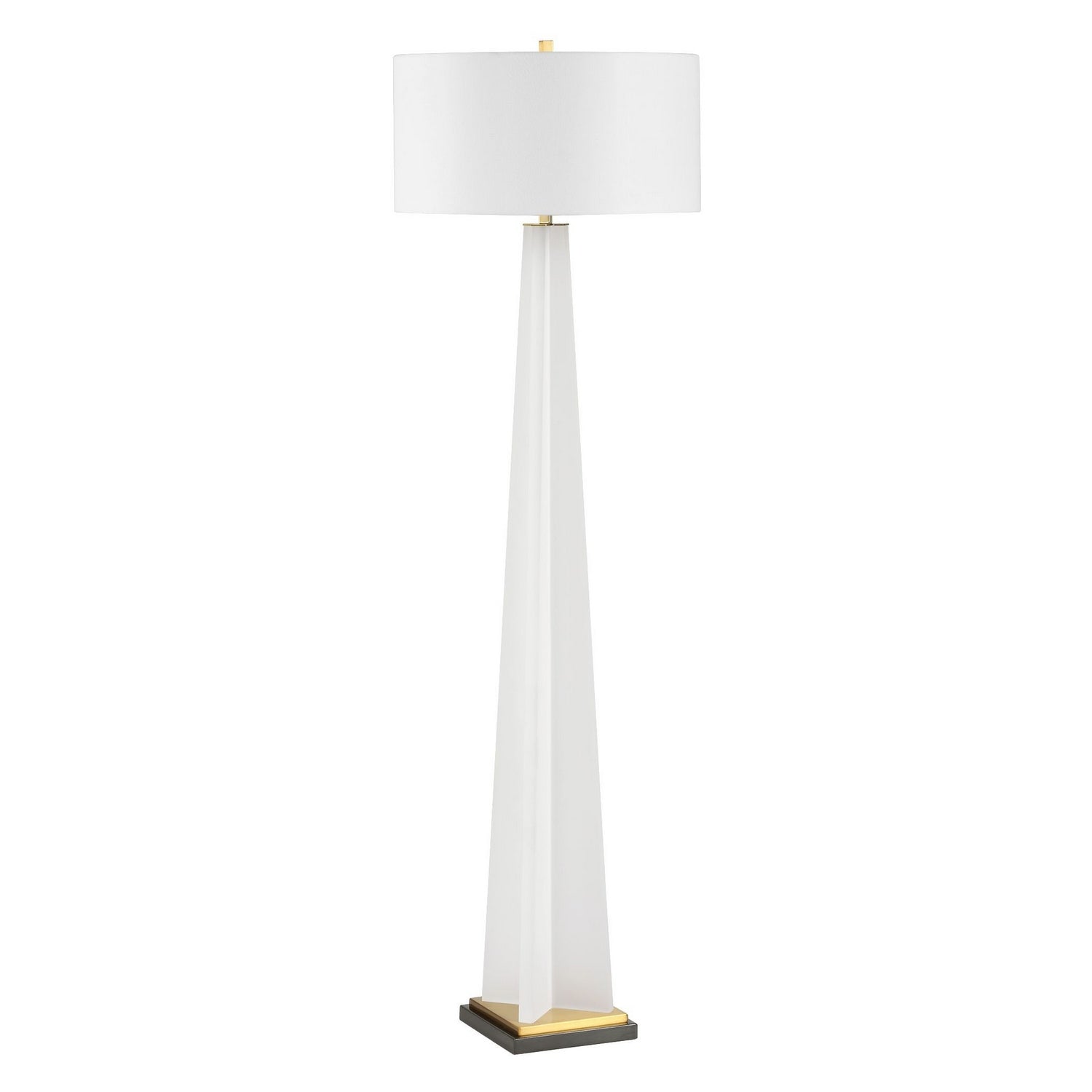 Uttermost - 30684 - One Light Floor Lamp - Rosin - Antique Brass
