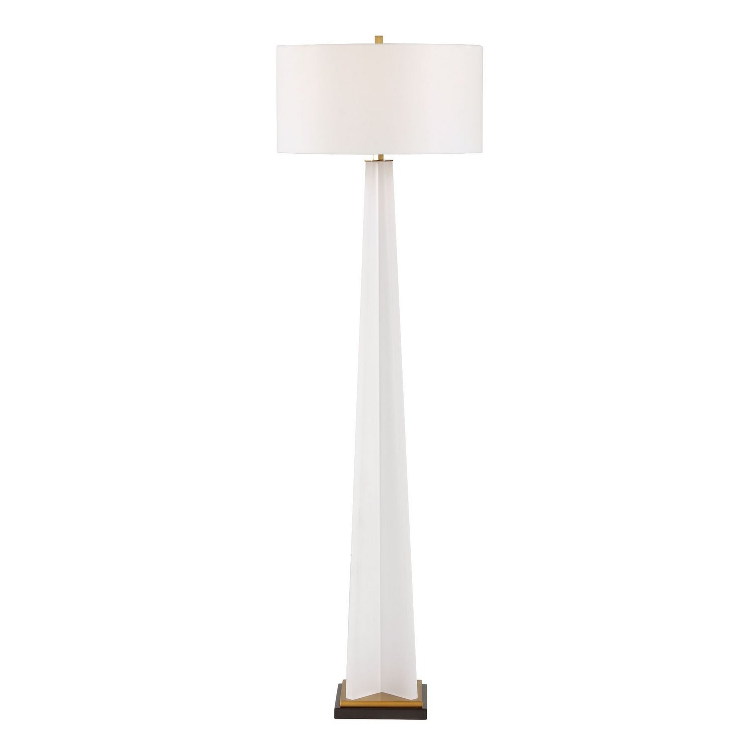 Uttermost - 30684 - One Light Floor Lamp - Rosin - Antique Brass