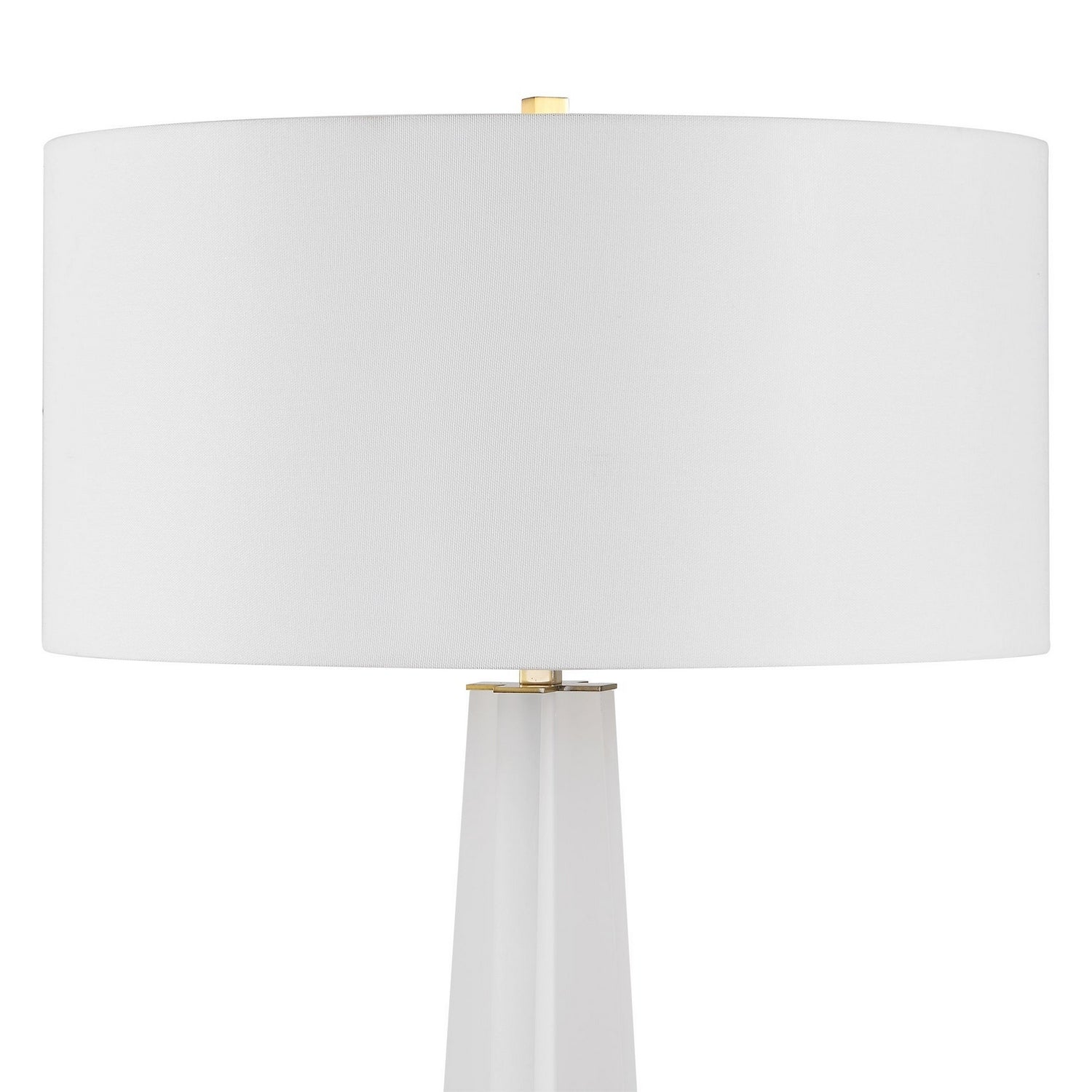 Uttermost - 30684 - One Light Floor Lamp - Rosin - Antique Brass