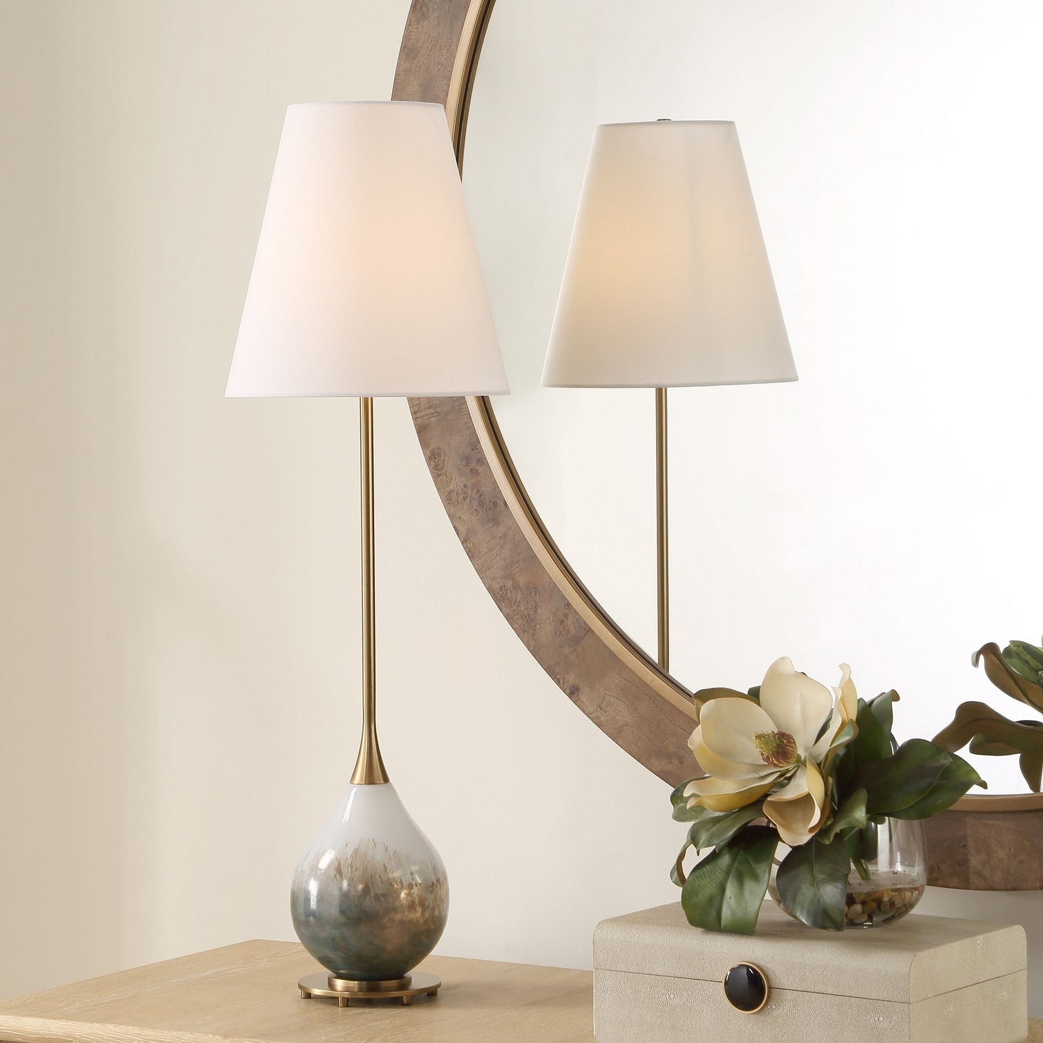 Uttermost - 30687 - One Light Buffet Lamp - Cardoni - Antique Brass