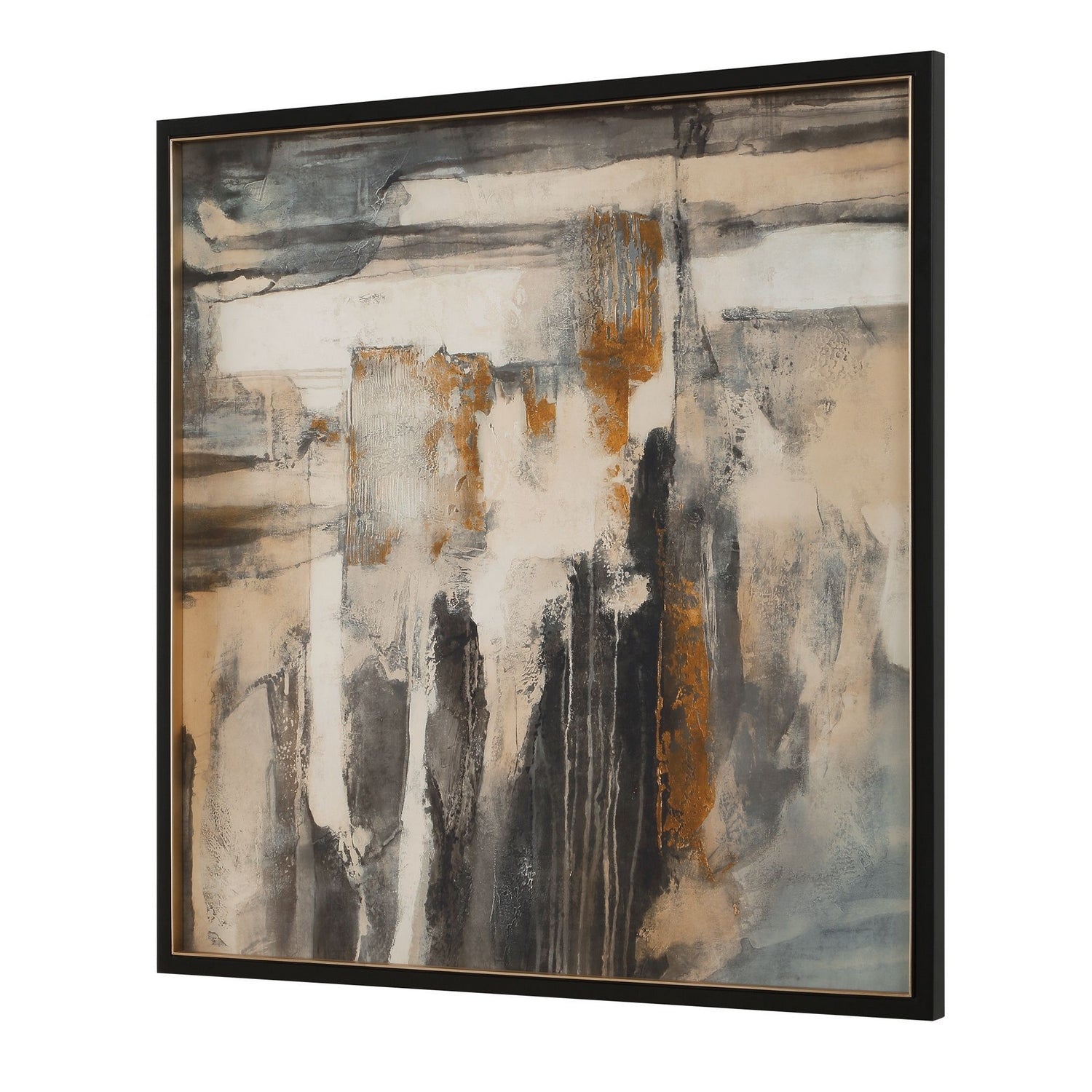 Uttermost - 32467 - Abstract Art - Landslide - Black