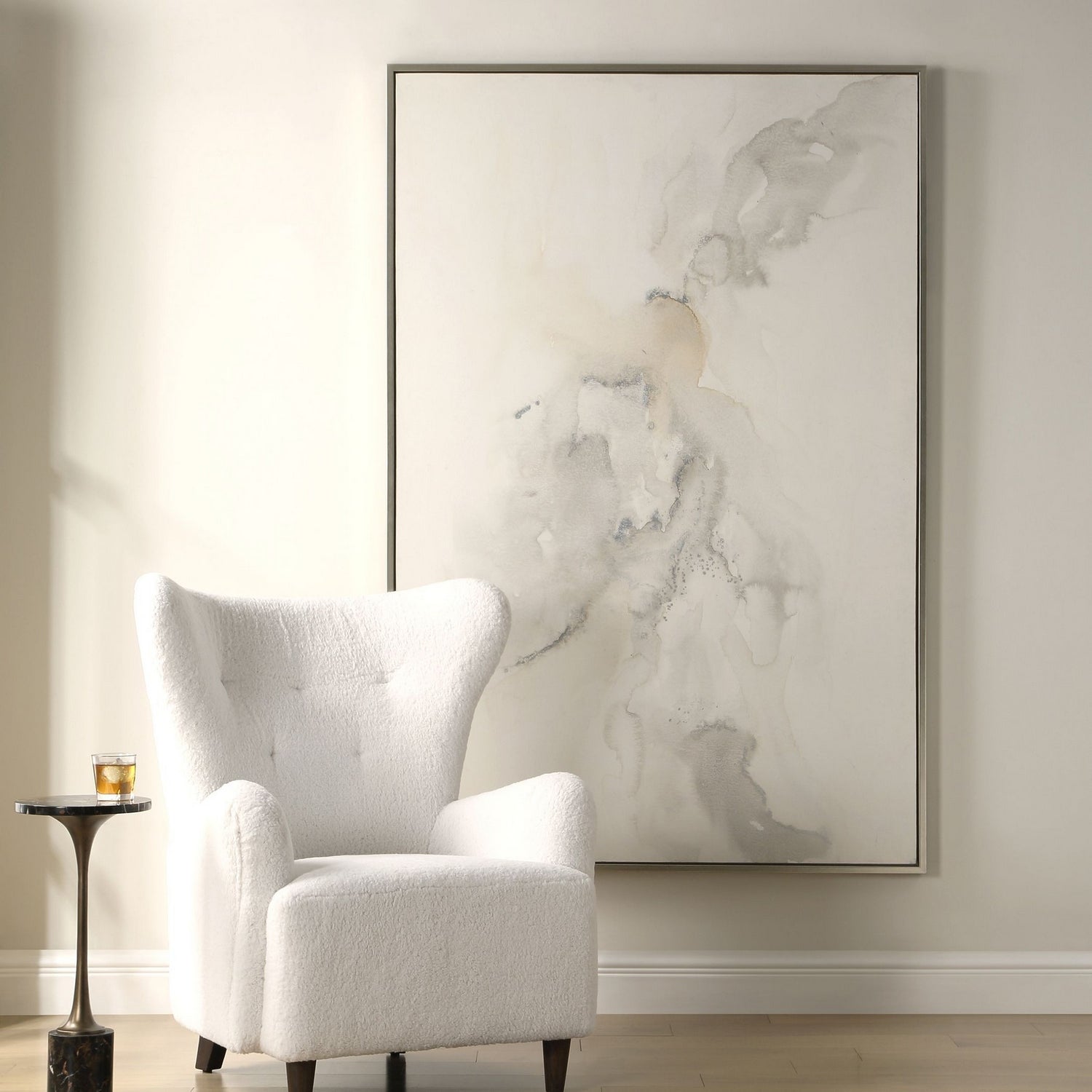 Uttermost - 32472 - Abstract Art - Evaporate - Champagne