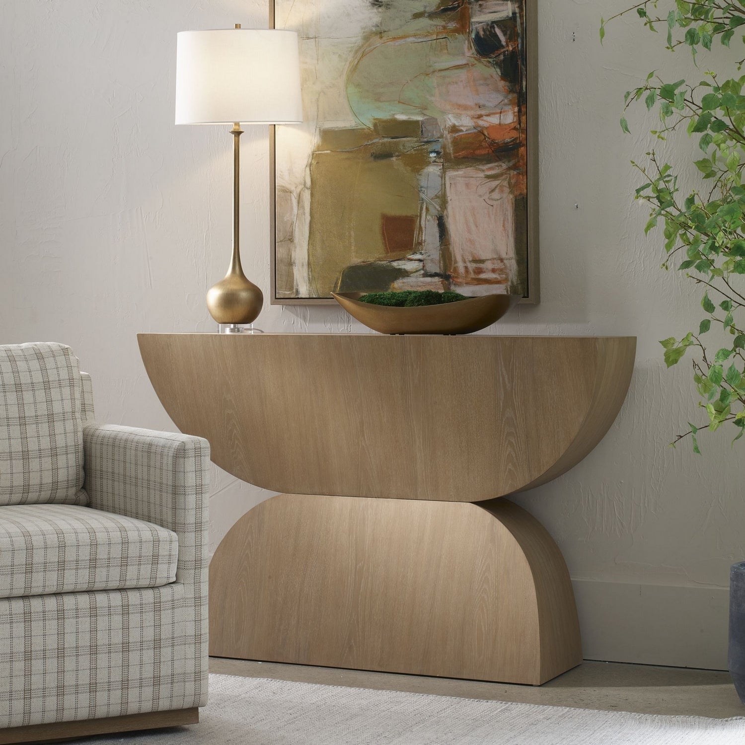 Uttermost - 50322 - Console Table - Ciano - Natural