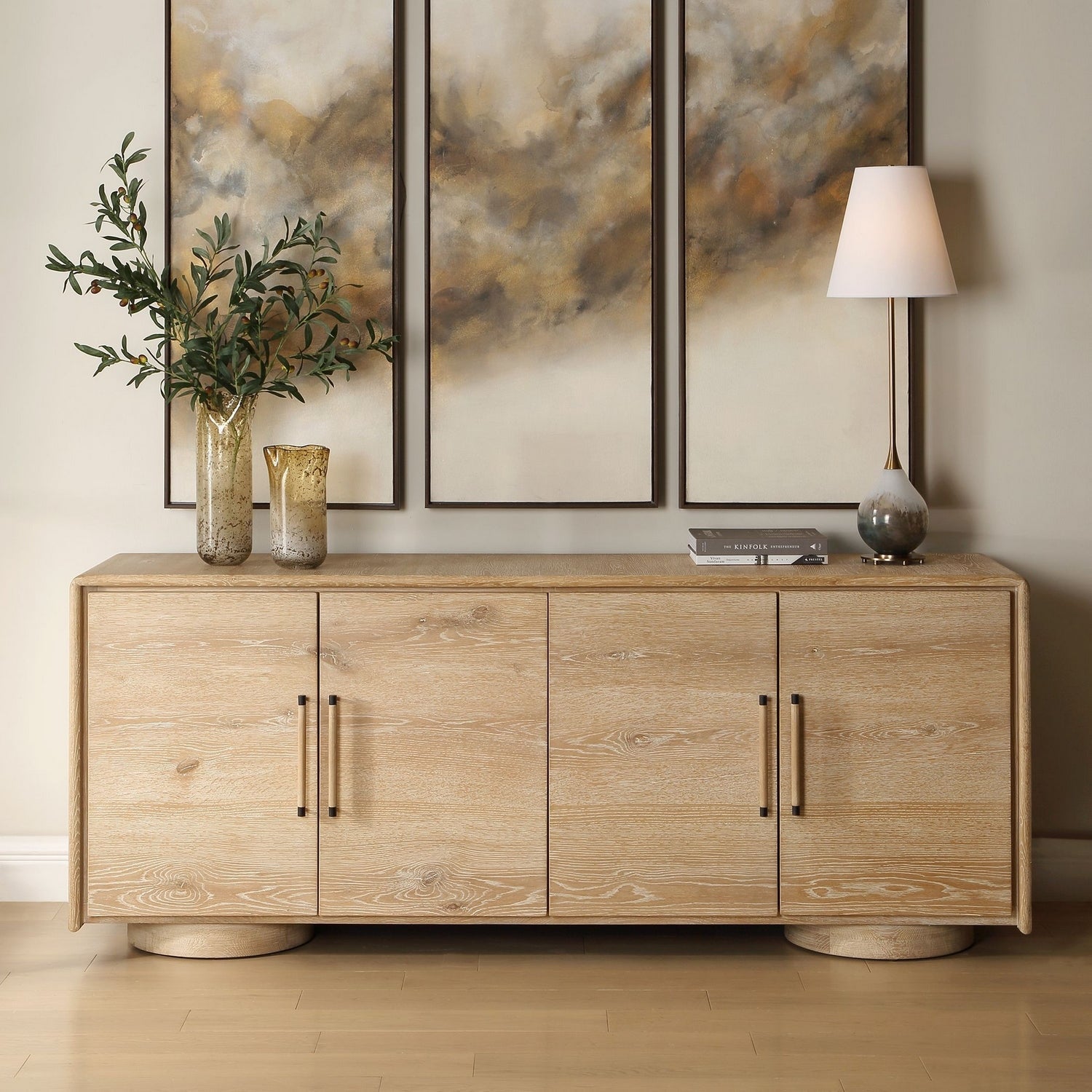 Uttermost - 50328 - Cabinet - Evanston - Black