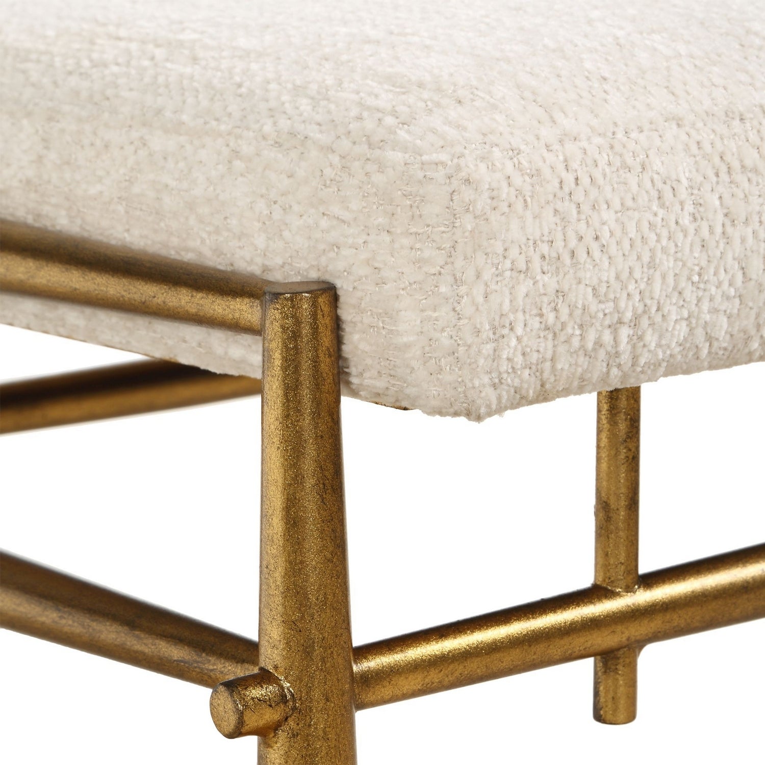 Uttermost - 53039 - Bench - Karleen - Antique Brass