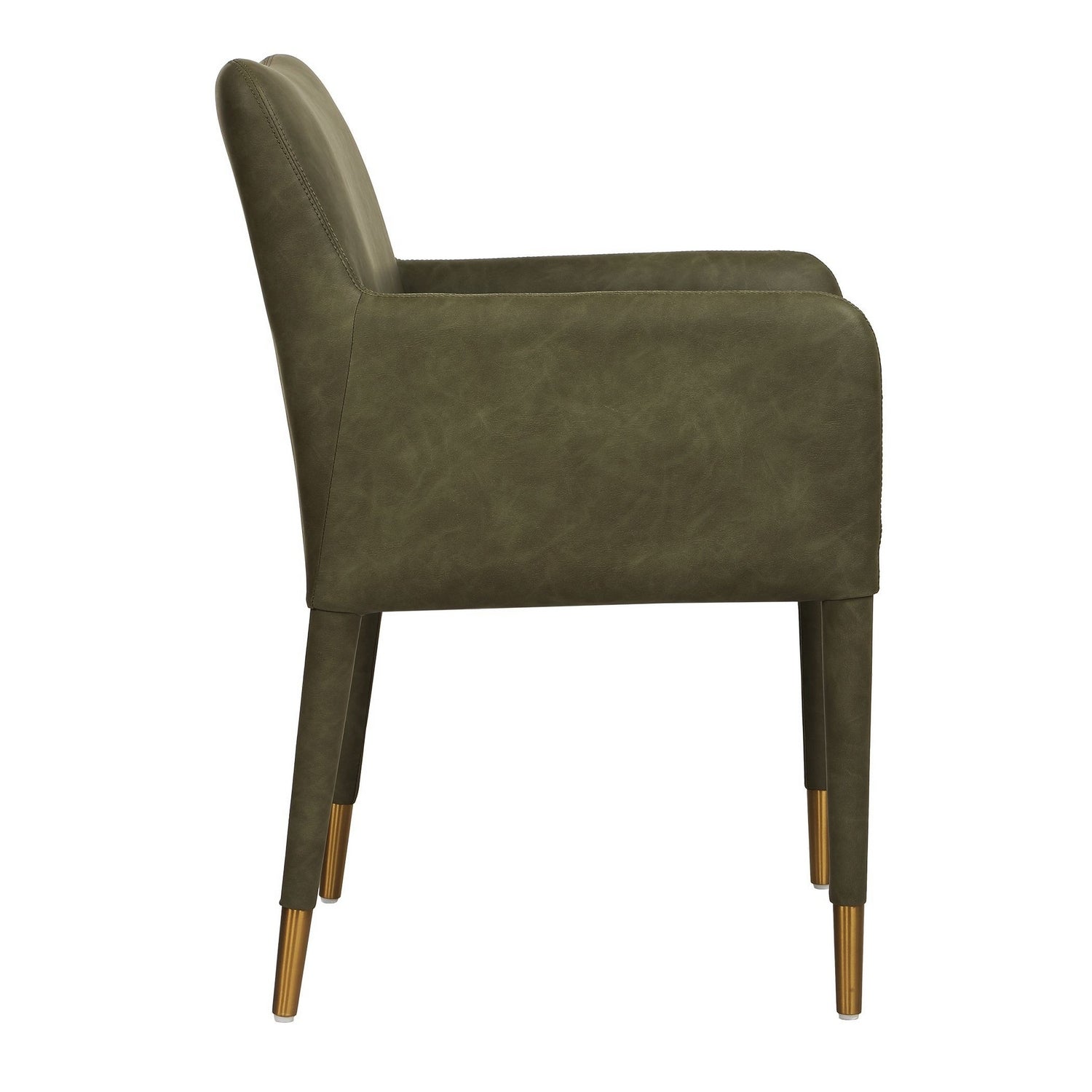 Uttermost - 53056 - Dining Chair - Conifer - Brushed Brass