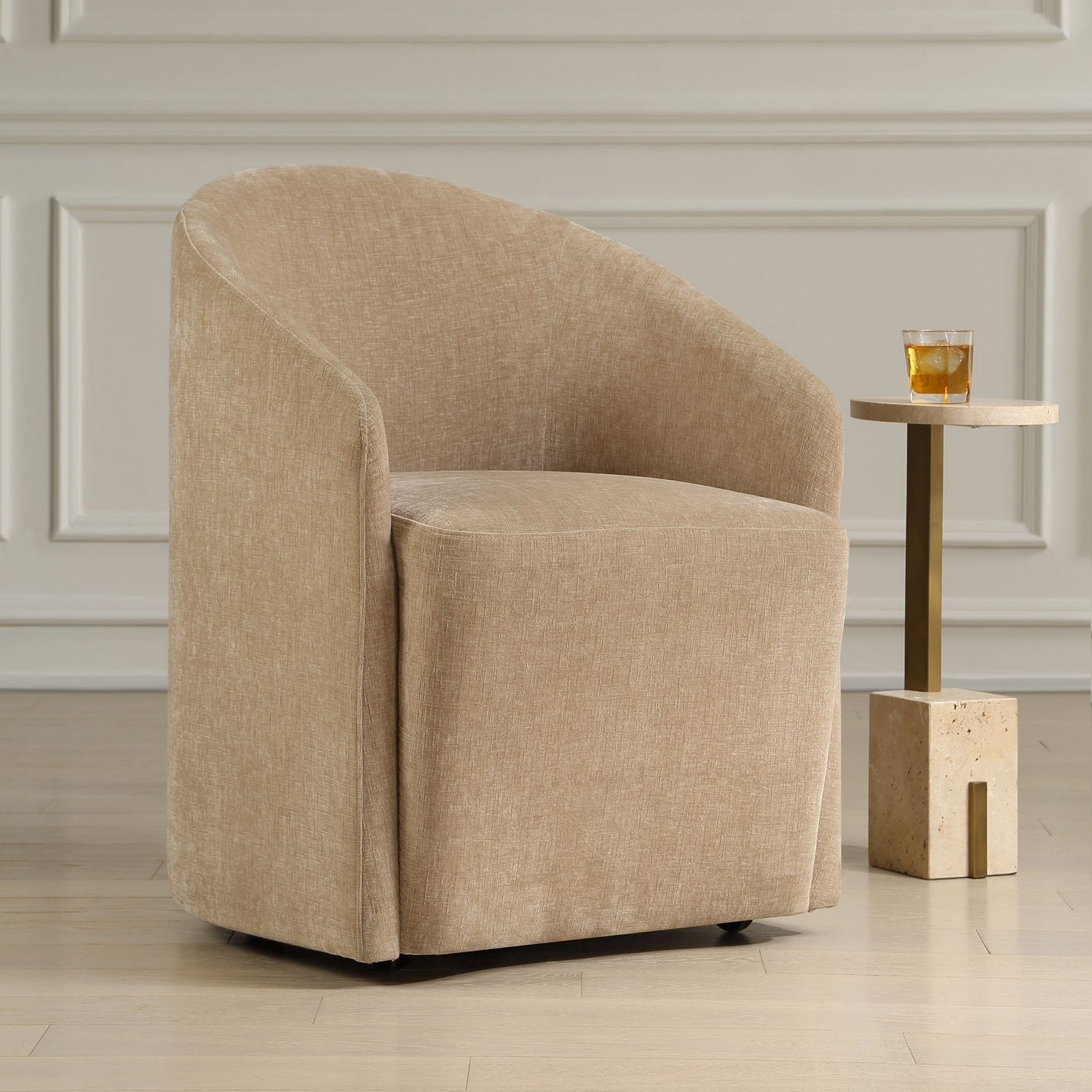 Uttermost - 53069 - Dining Chair - Harbor - Flax Crosshatched