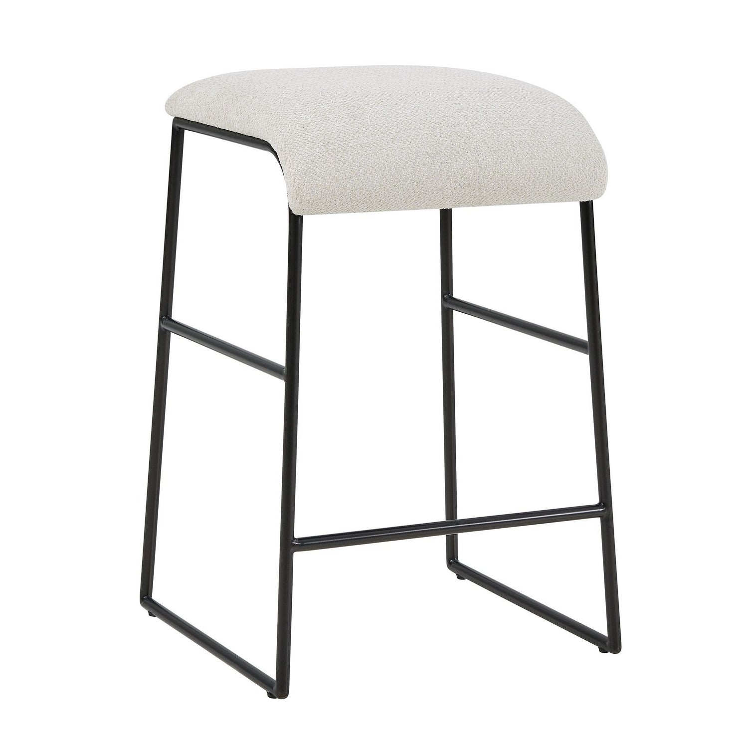 Uttermost - 53075 - Counter Stool - Arcane - Matte Black