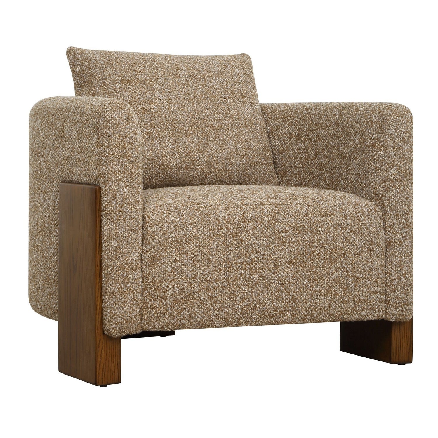 Uttermost - 53076 - Accent Chair - Halligan - Rich Walnut