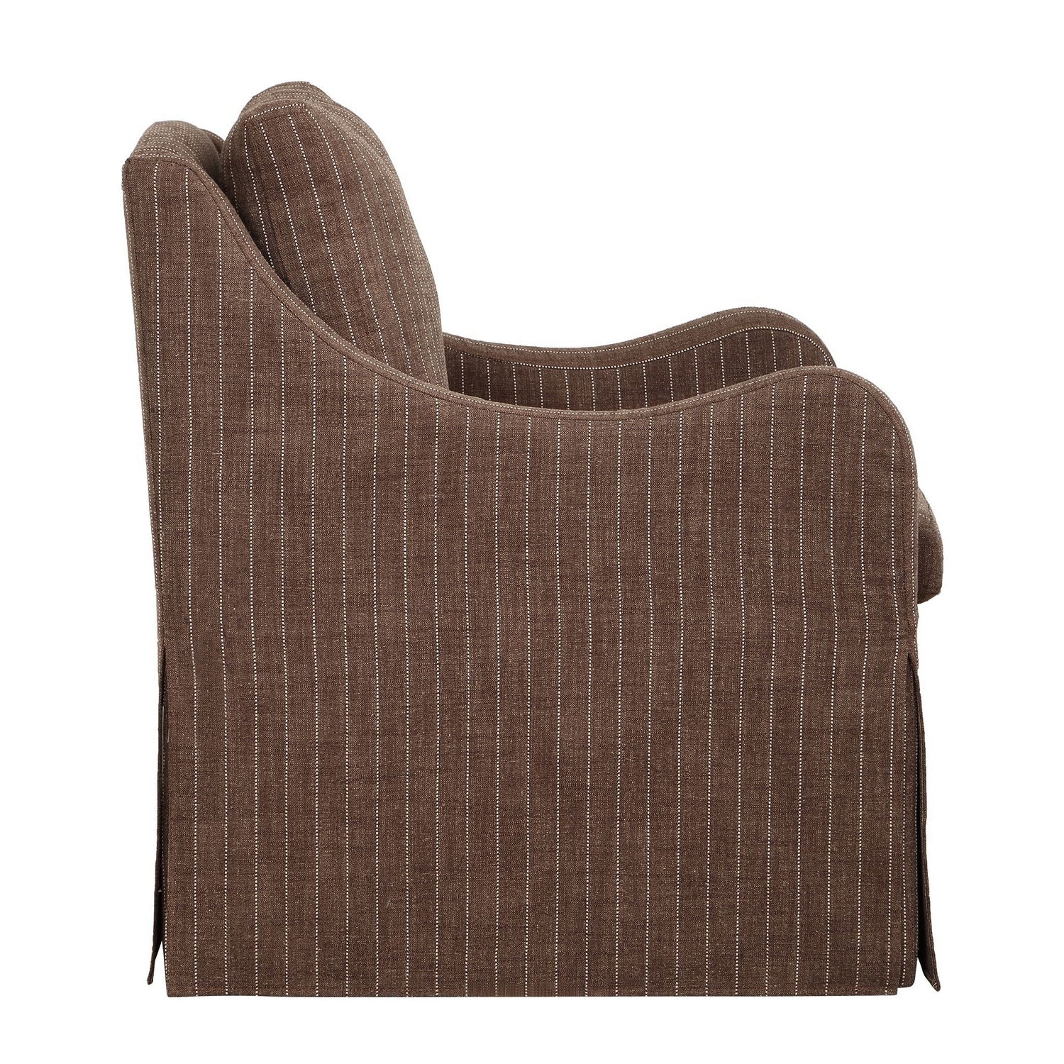 Uttermost - 53077 - Swivel Chair - Luisa - Teak Brown