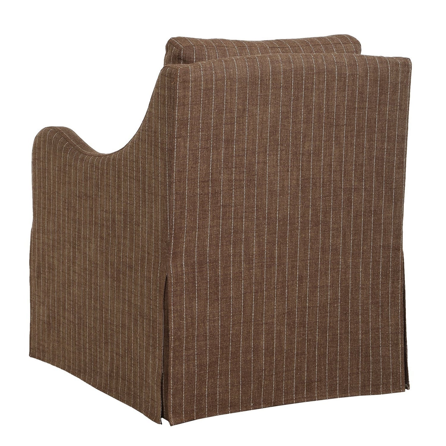Uttermost - 53077 - Swivel Chair - Luisa - Teak Brown