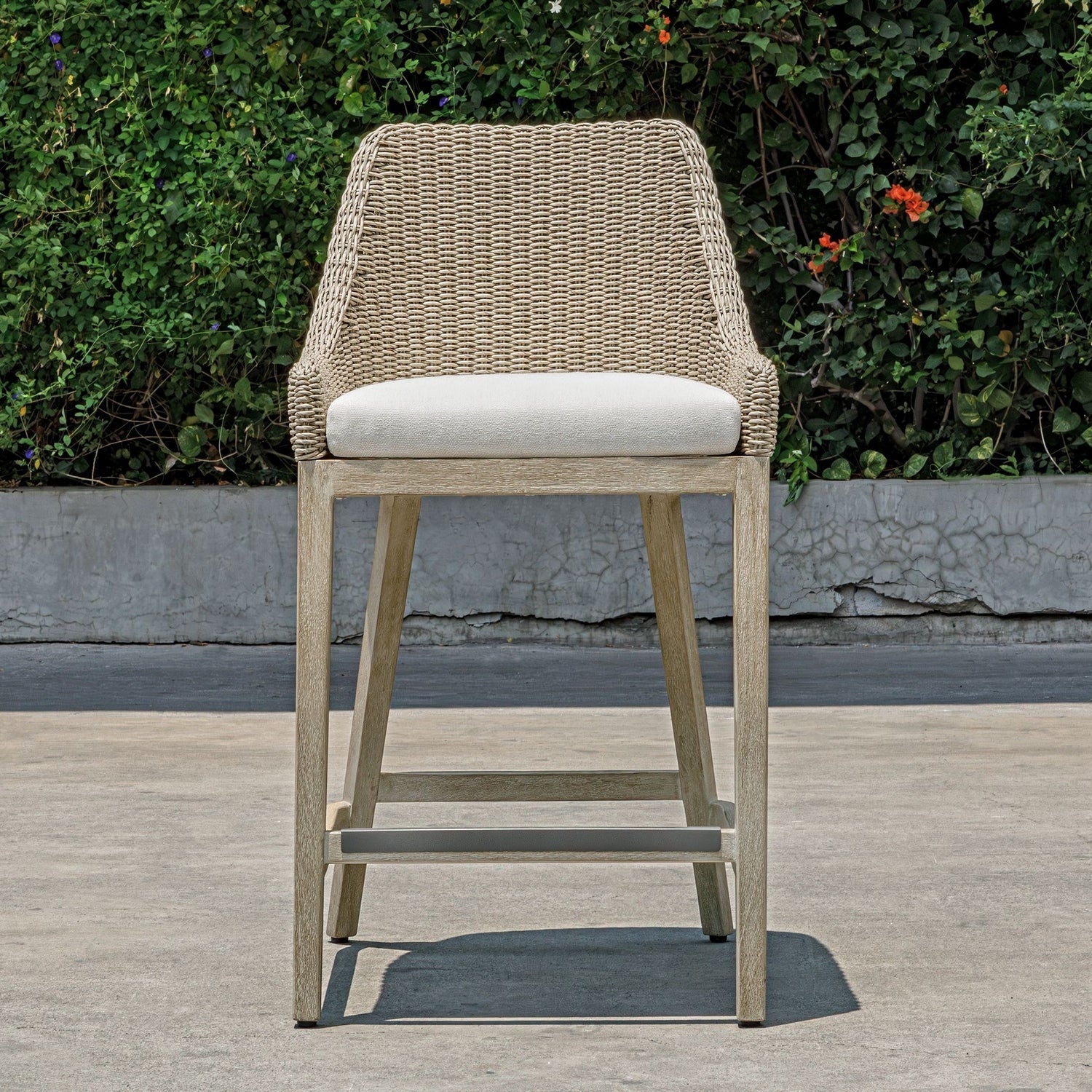 Uttermost - 53108 - Counter Stool - Paloma - Mahogany Wood