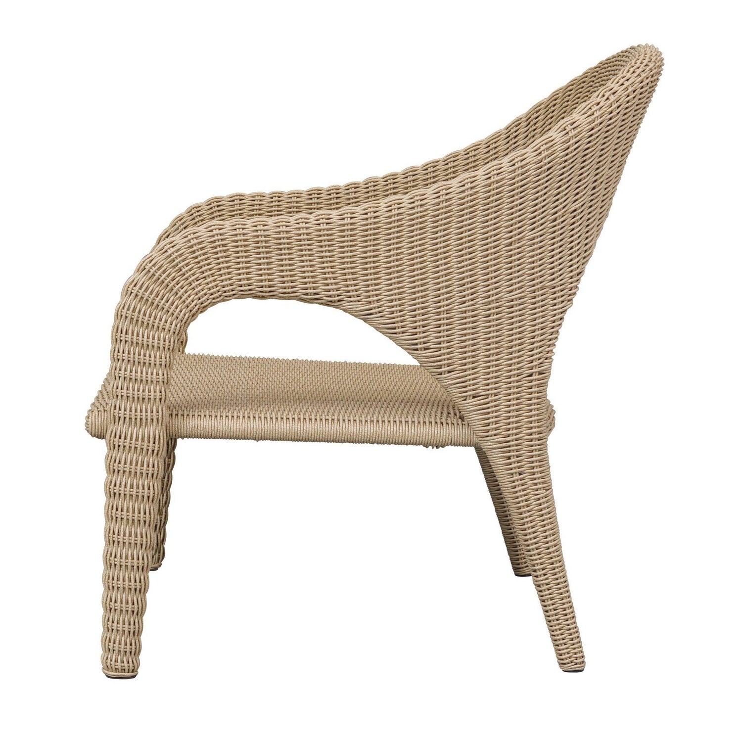 Uttermost - 53129 - Lounge Chair - Kavali - Natural Honey