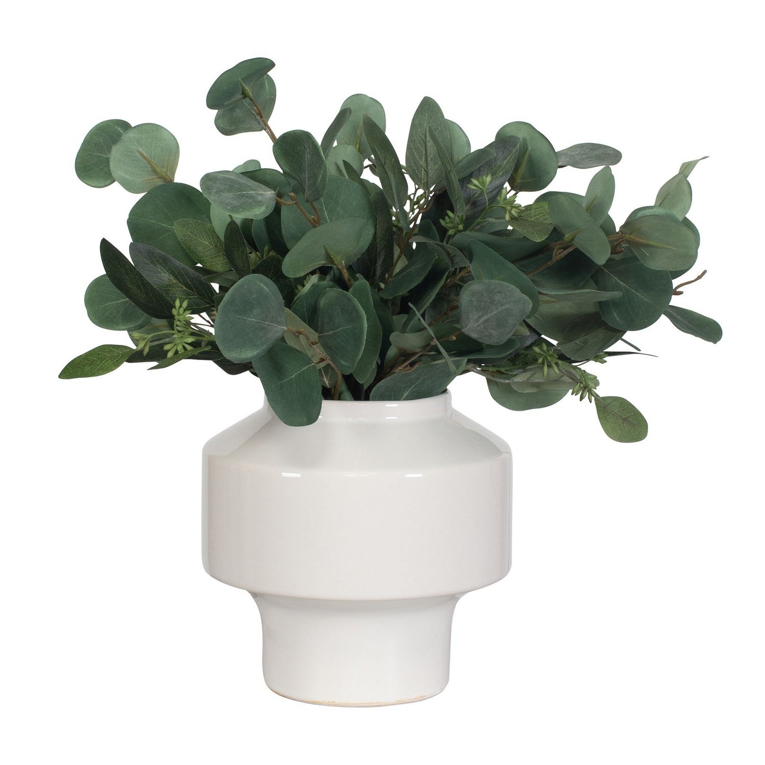 Uttermost - 60257 - Vase - Essence Eucalyptus - White