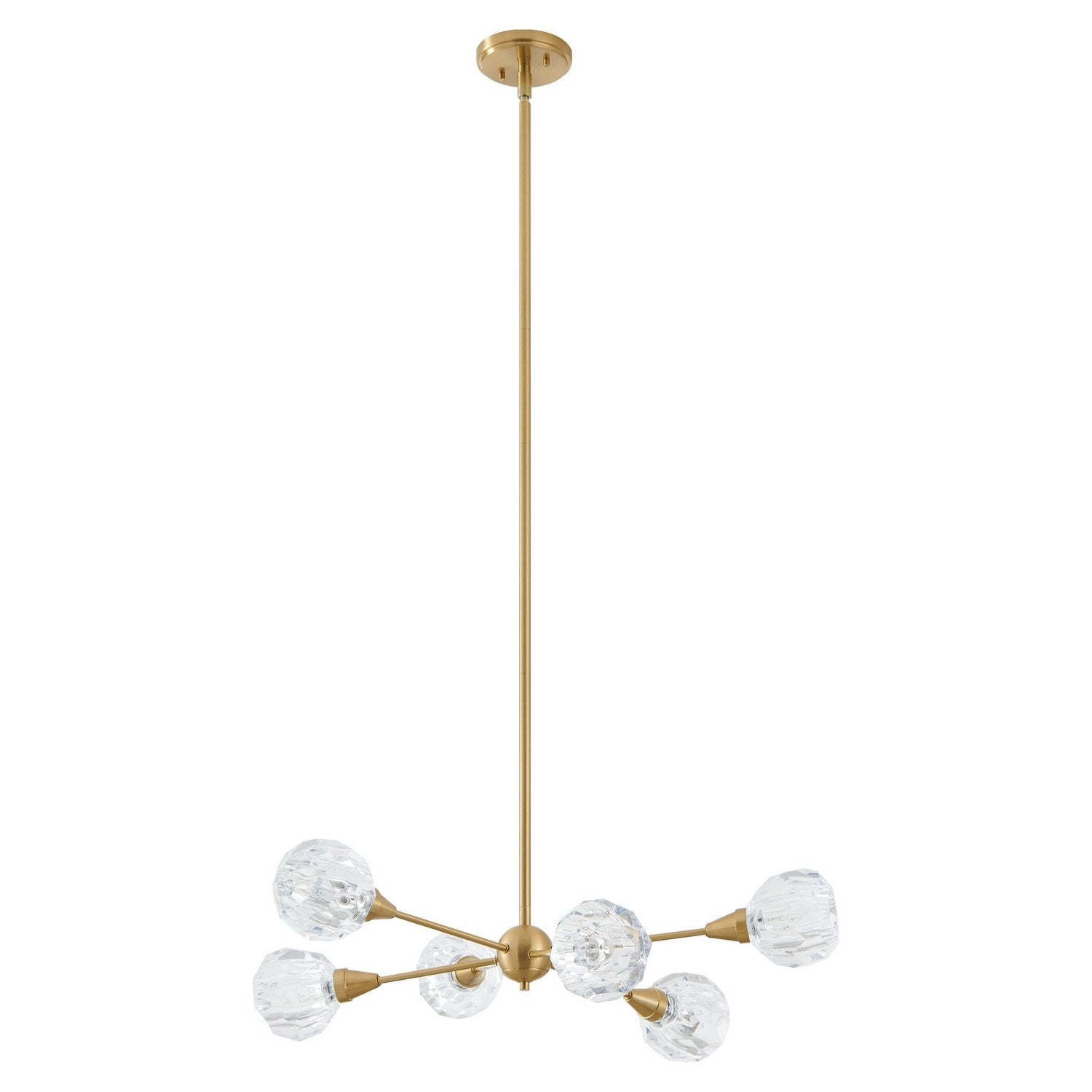 Thesis Lighting 206941A Helena Pendant in Brushed Gold