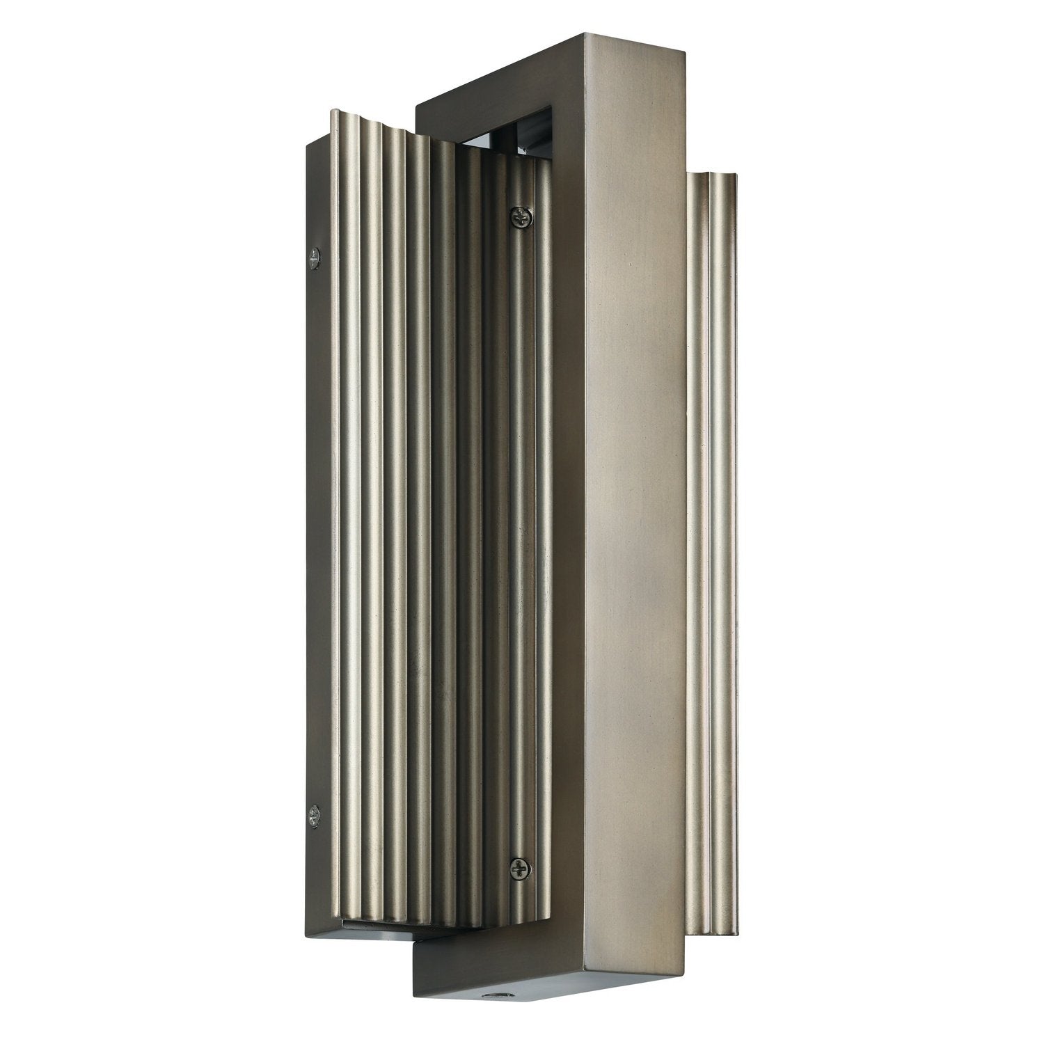 Thesis Lighting 207067A Jubilee LED Exterior Wall Sconce in Forged Bronze