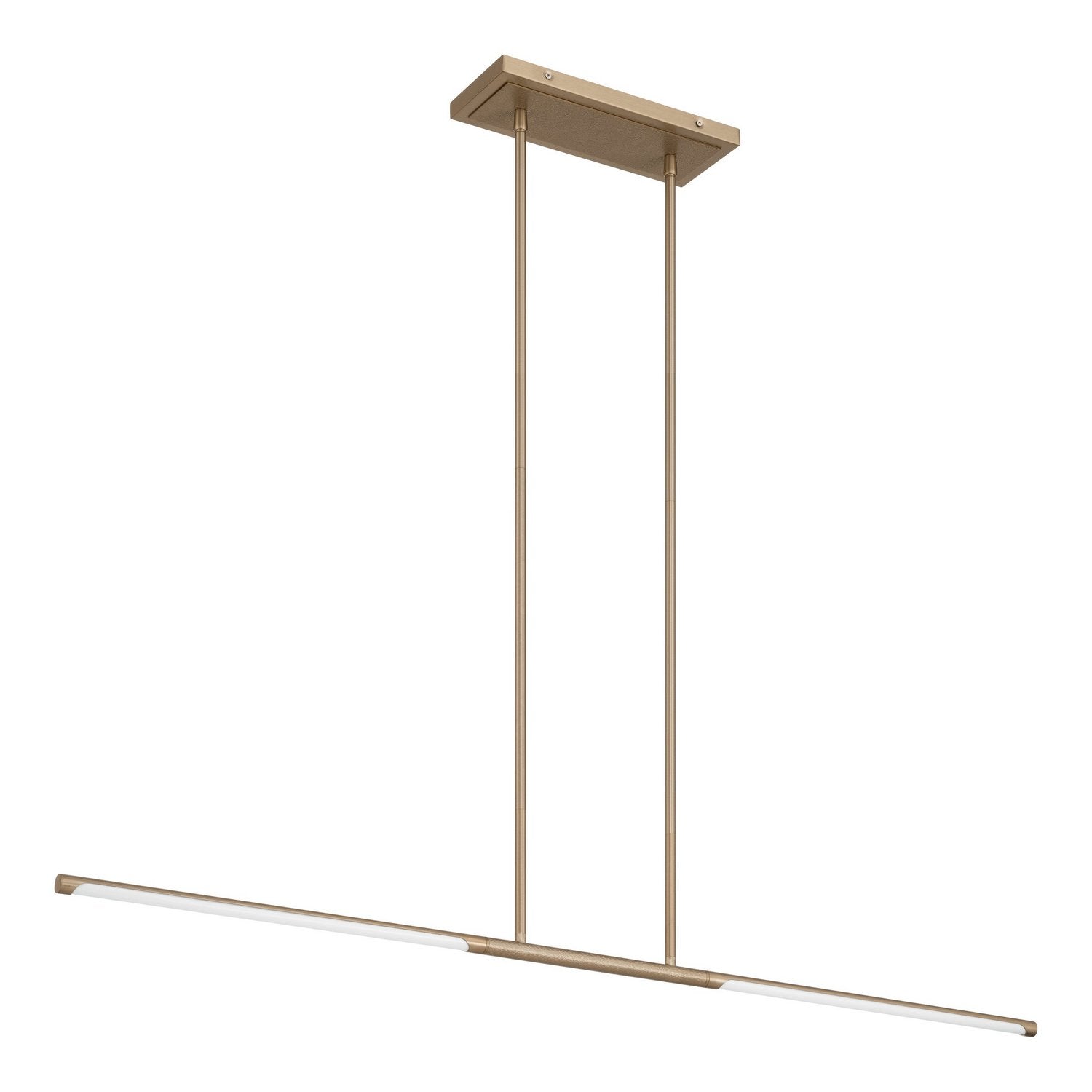 Thesis Lighting 207283A Overture LED Linear Chandelier in Champagne Bronze