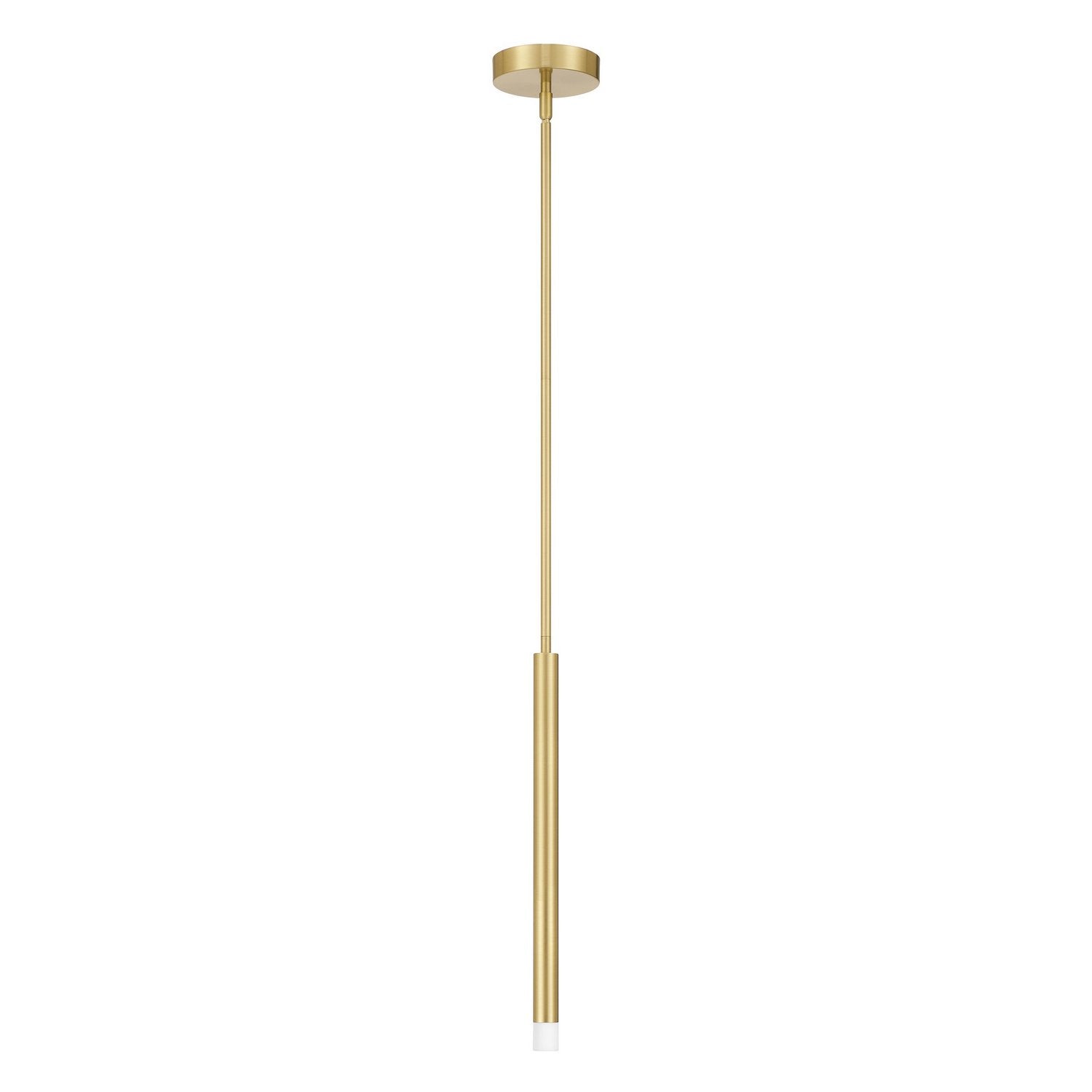 Thesis Lighting 207302A Manhattan LED Pendant in Brushed Gold