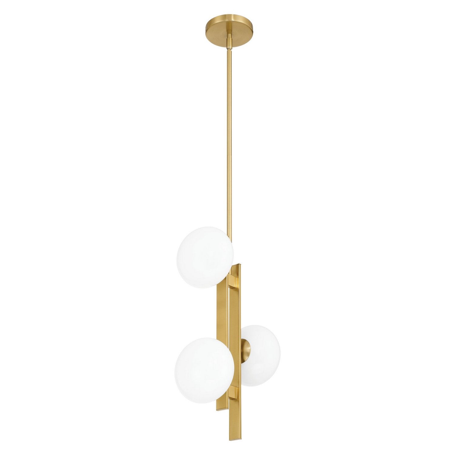 Thesis Lighting 207377A Julep LED Pendant in Brushed Gold