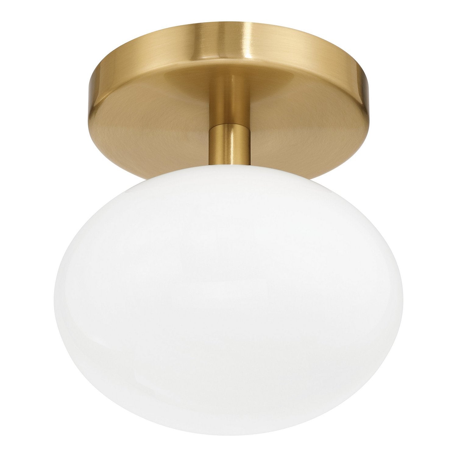 Thesis Lighting 207381A Julep LED Flush Mount in Brushed Gold