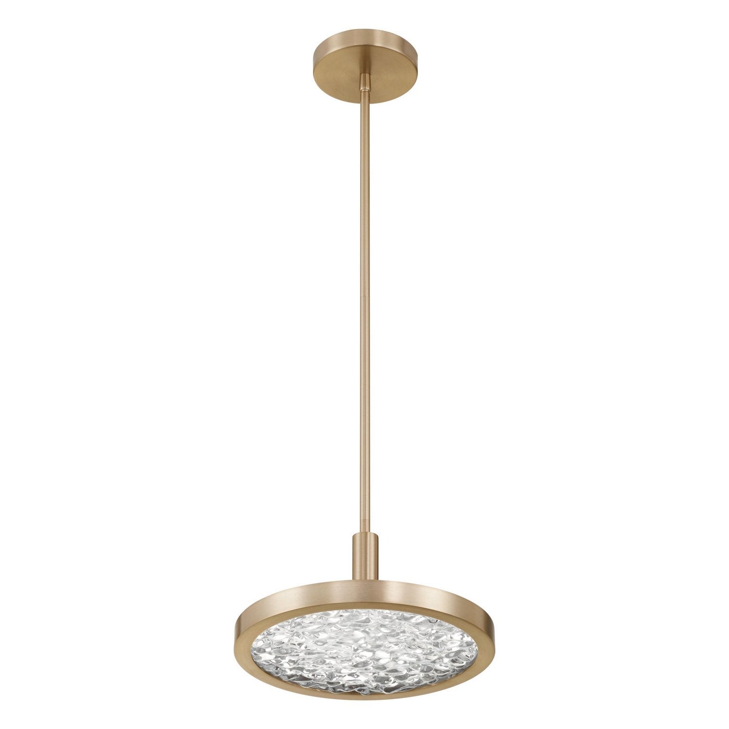Thesis Lighting 207416A Courtney LED Convertible Pendant in Champagne Bronze