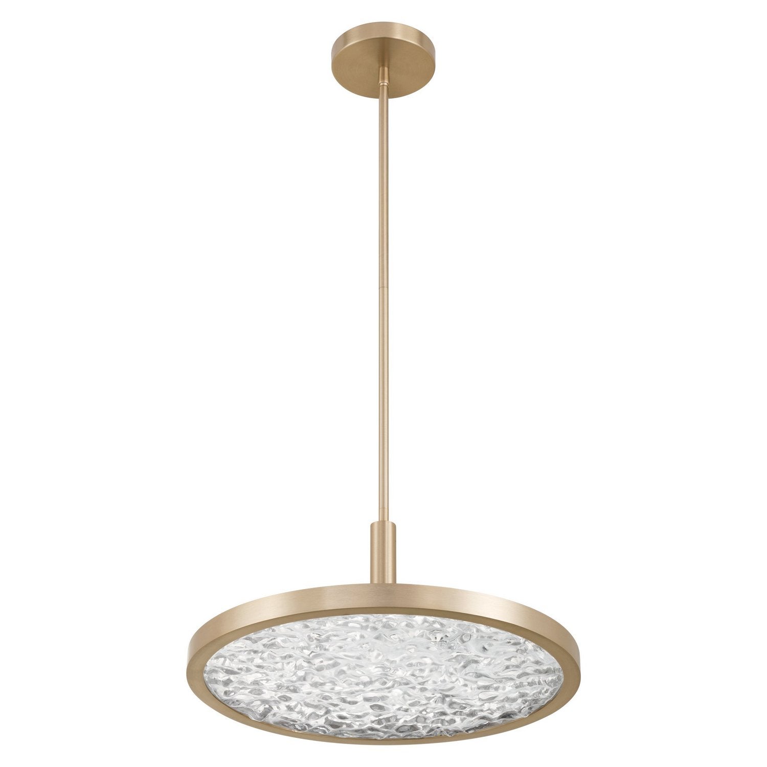 Thesis Lighting 207418A Courtney LED Convertible Pendant in Champagne Bronze