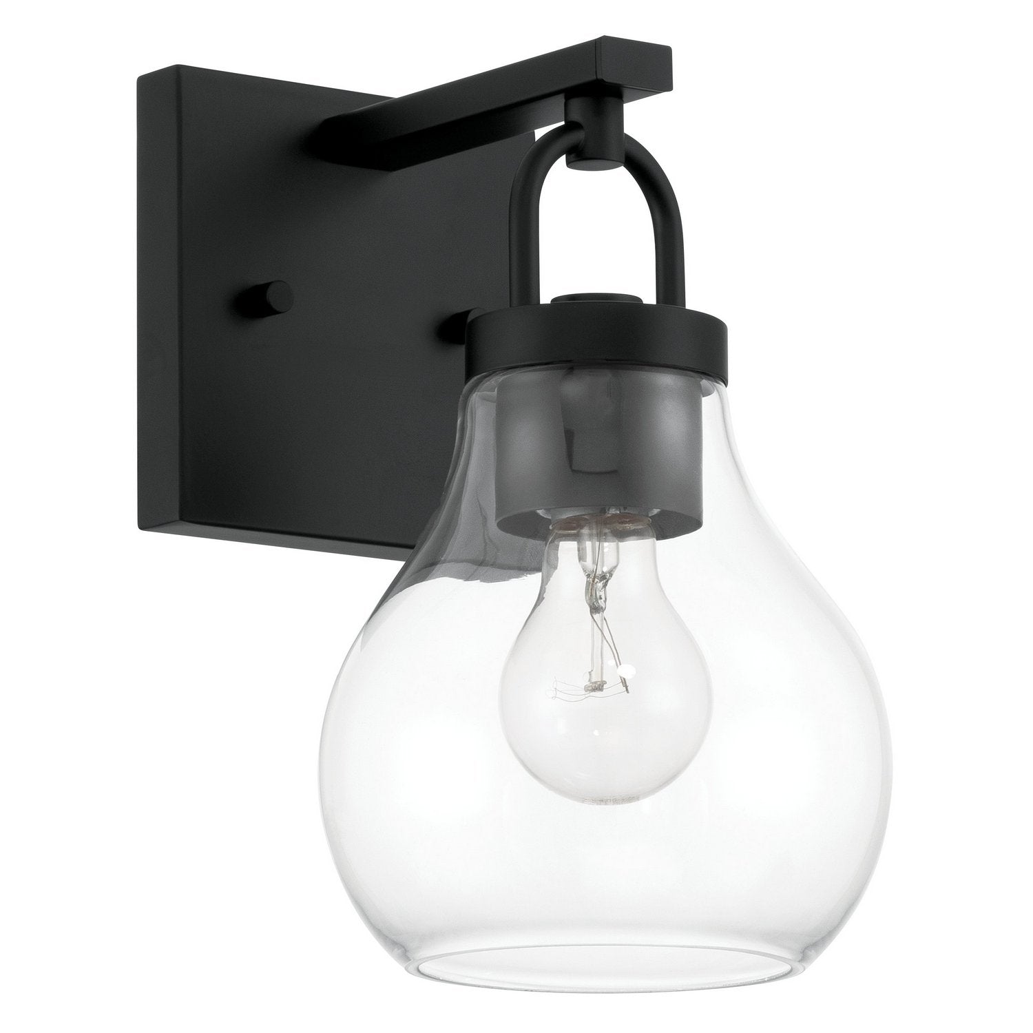 Thesis Lighting 207634A Mansfield Vanity in Matte Black