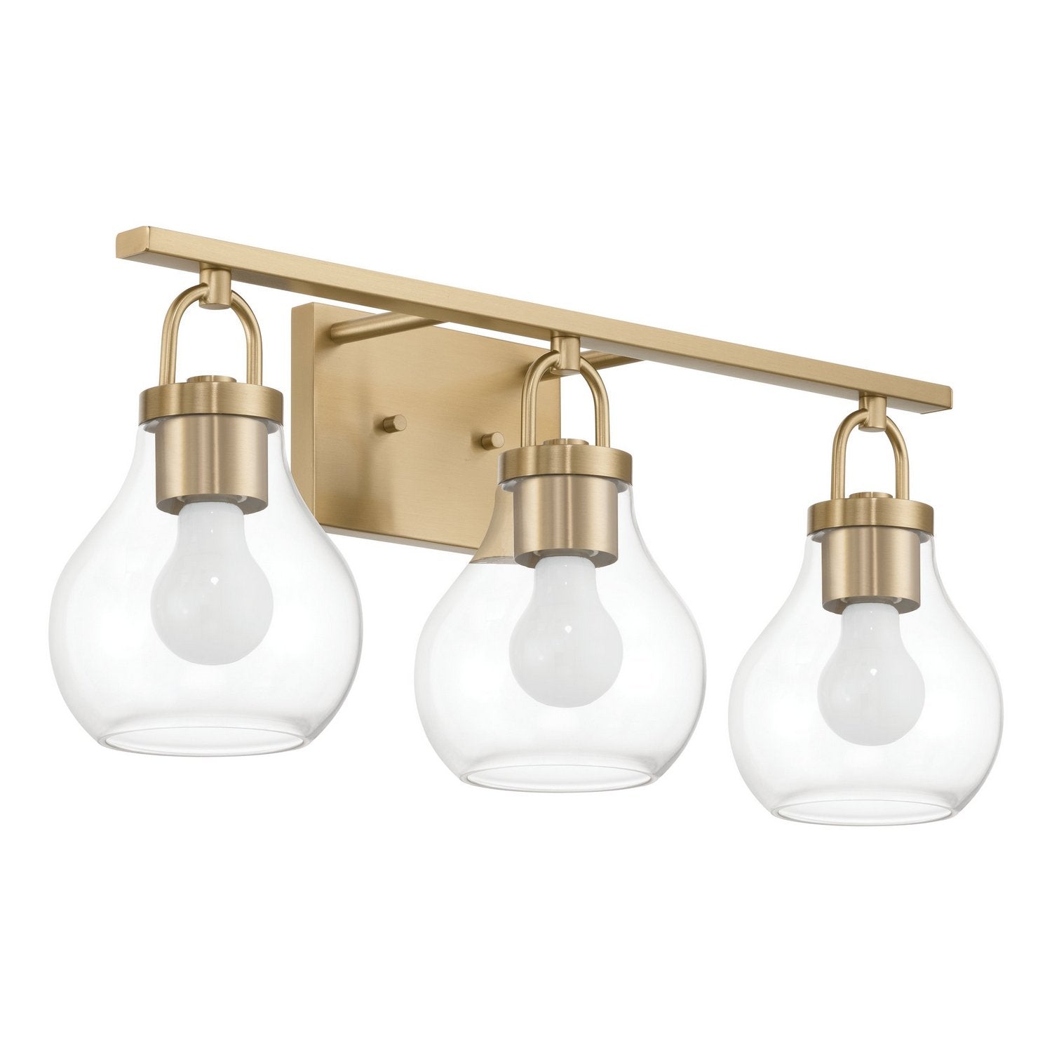 Thesis Lighting 207641A Mansfield Vanity in Champagne Gold