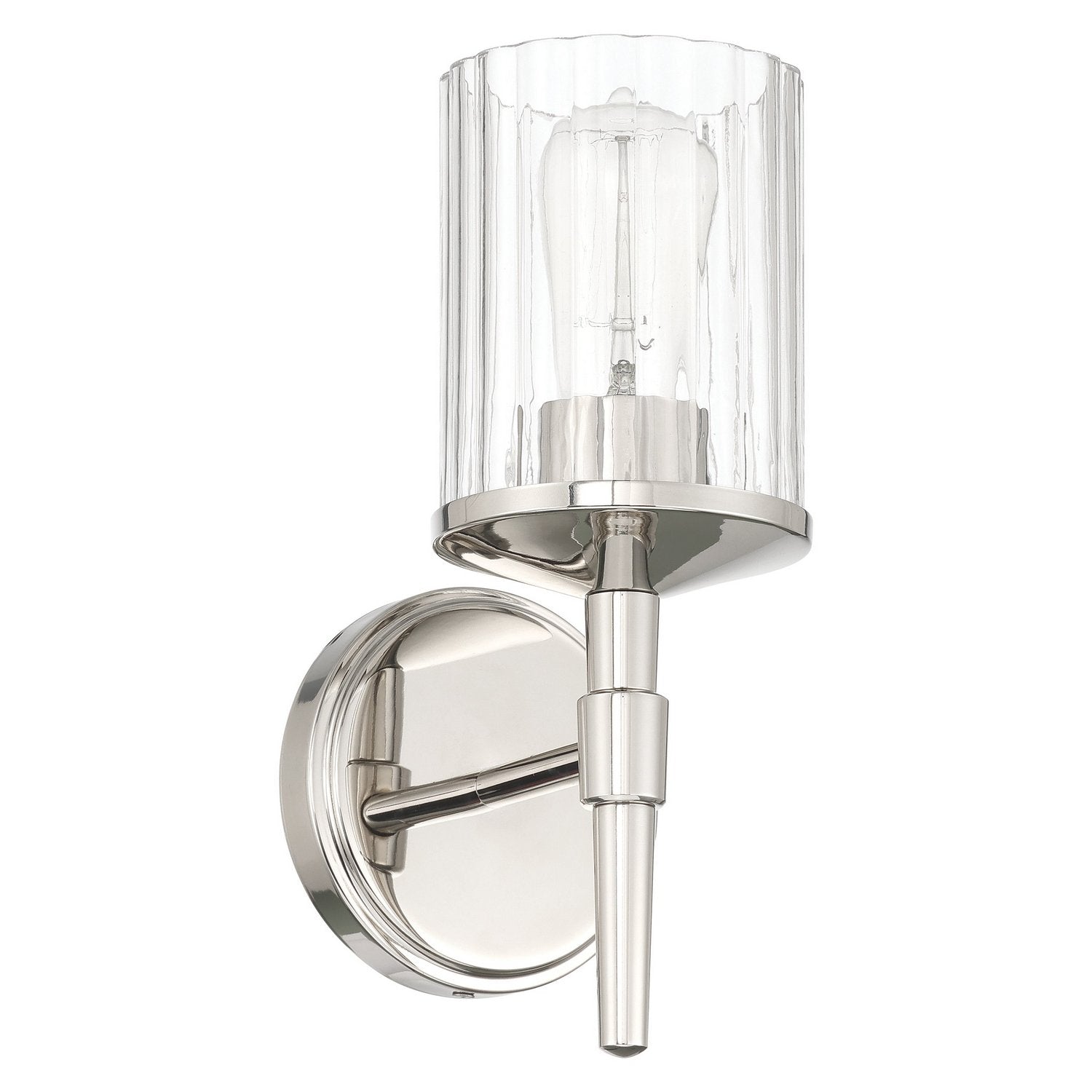 Thesis Lighting 207696A Andrea Vanity in Polished Nickel