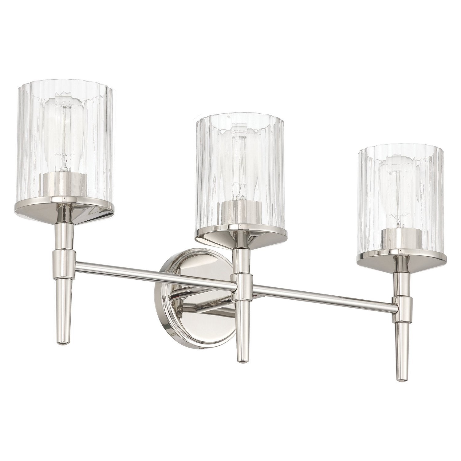 Thesis Lighting 207698A Andrea Vanity in Polished Nickel
