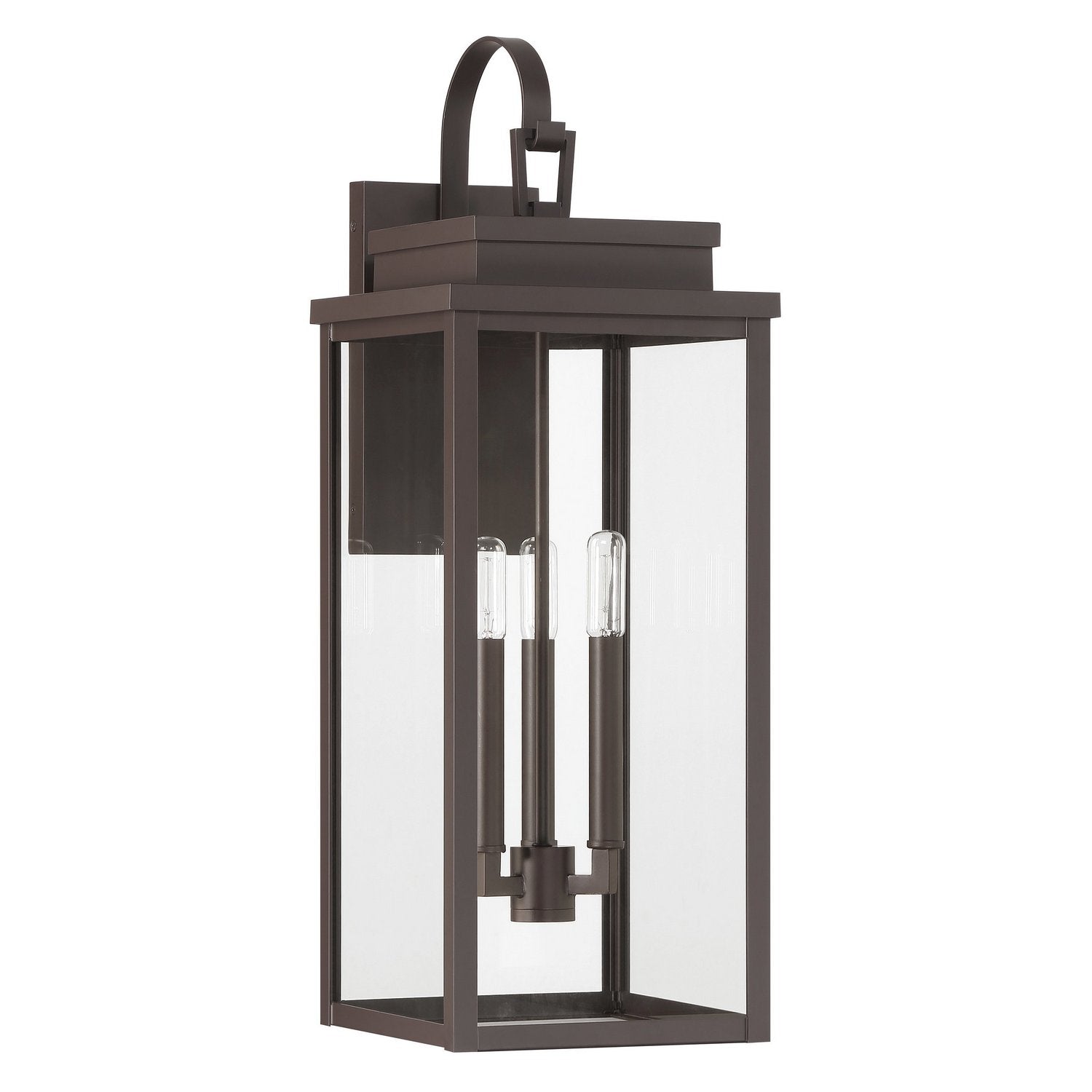 Thesis Lighting 207751A Hillside Exterior Wall Sconce in Dark Bronze