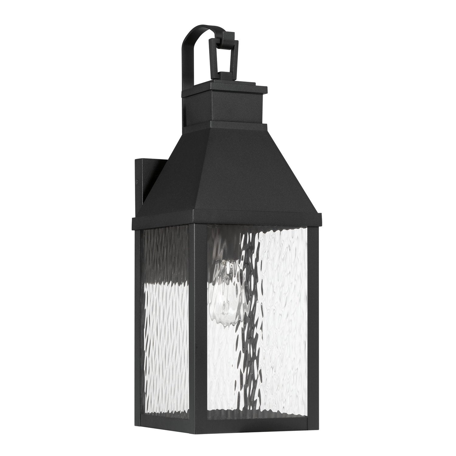 Thesis Lighting 207759A Glencrest Exterior Wall Sconce in Textured Black