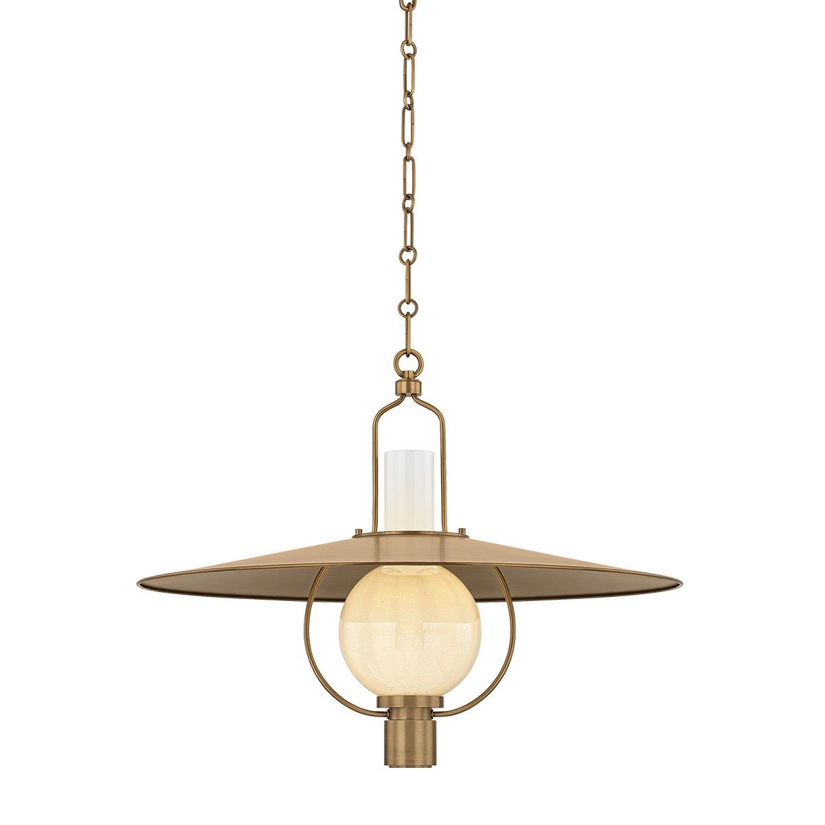 Troy Lighting Canada - F2730-PBR - One Light Lantern - Cahill - Patina Brass