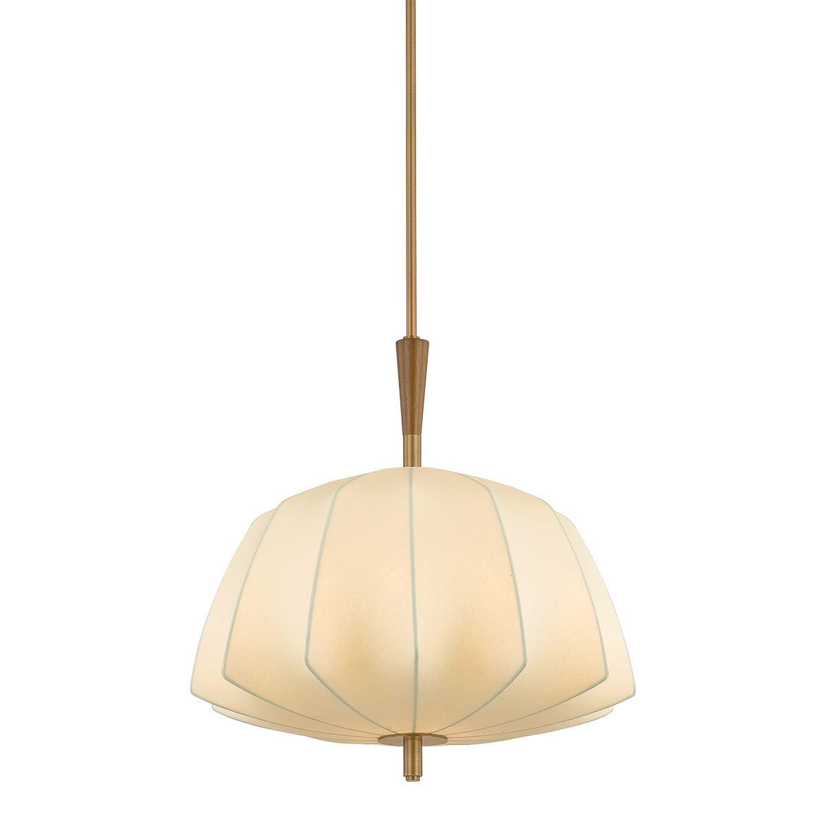 Troy Lighting Canada - F4320-PBR - One Light Pendant - Flinders - Patina Brass