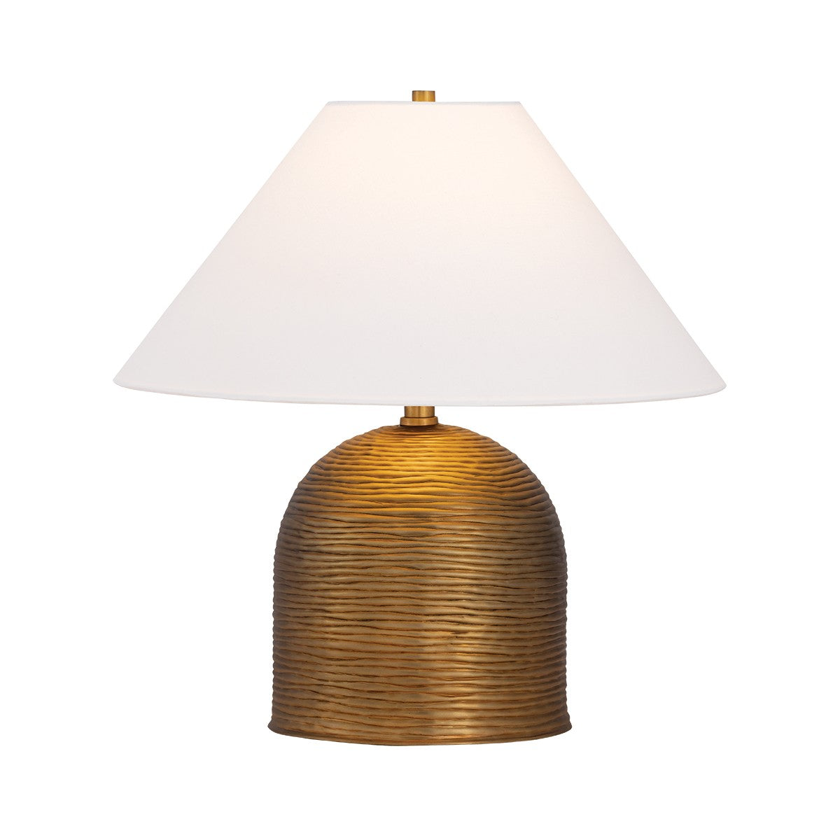 Troy Lighting Canada - PTL3520-PBR - One Light Table Lamp - Arvin - Patina Brass