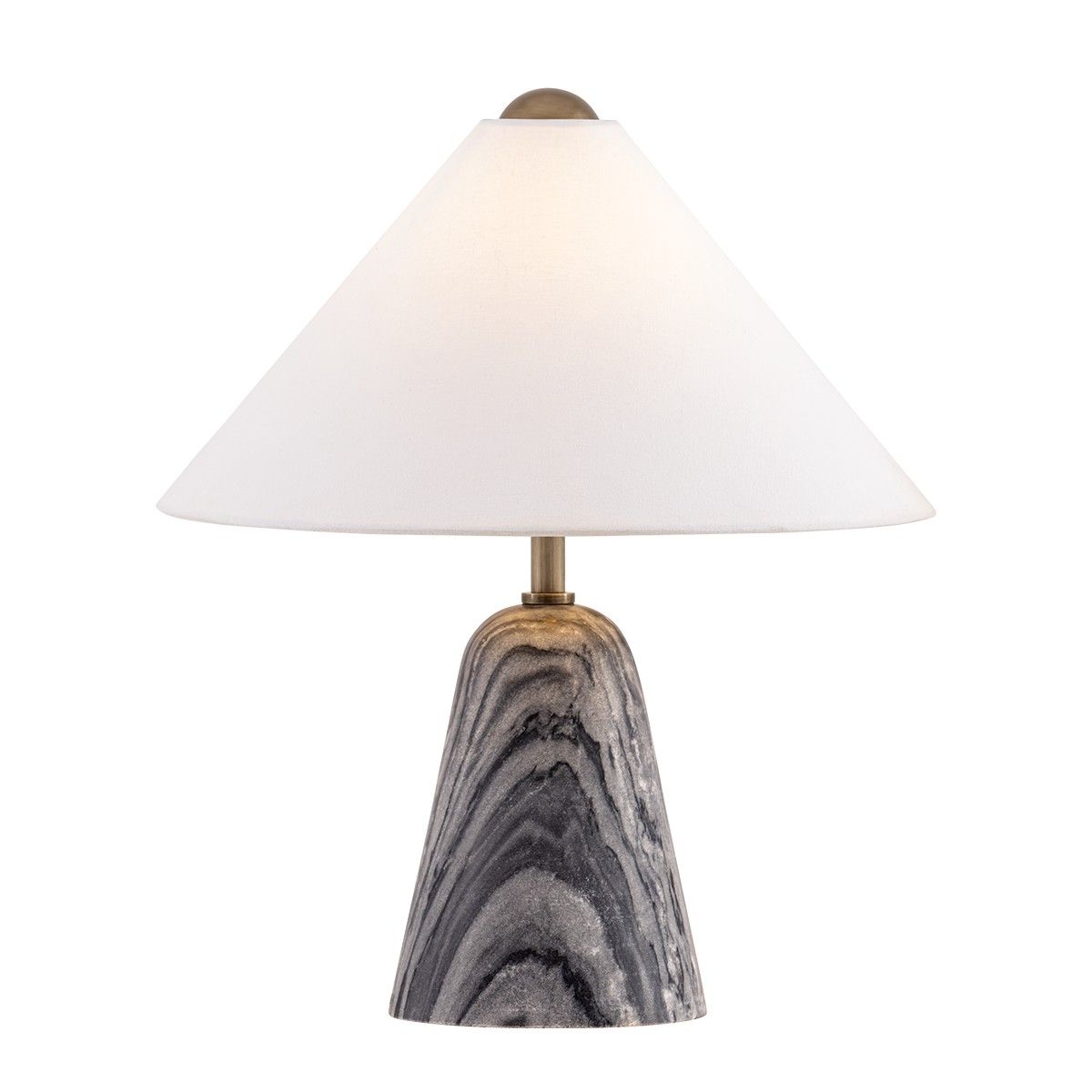 Troy Lighting Canada - PTL5024-PBR - One Light Table Lamp - Millbrae - Patina Brass