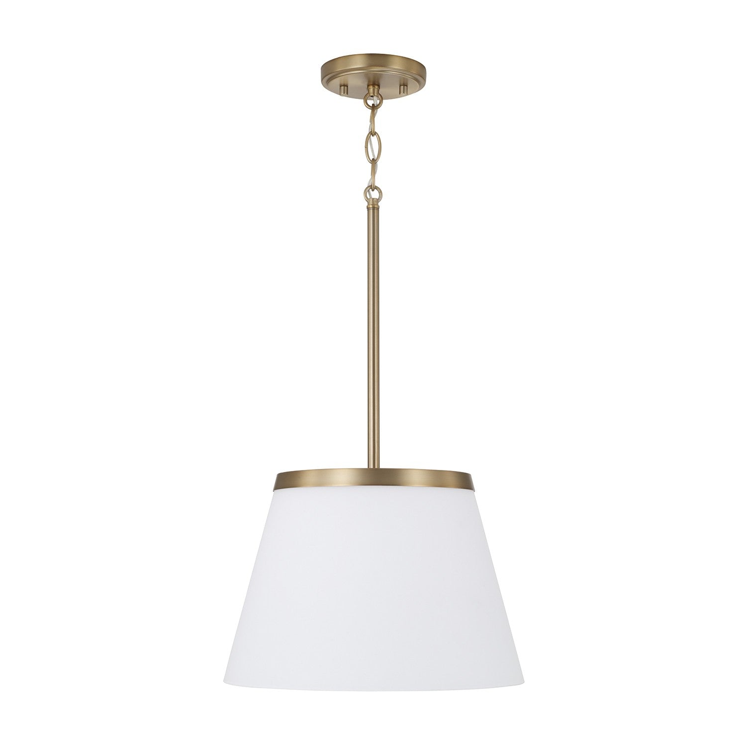 Capital Lighting - 361011AD - One Light Pendant - Drake - Aged Brass
