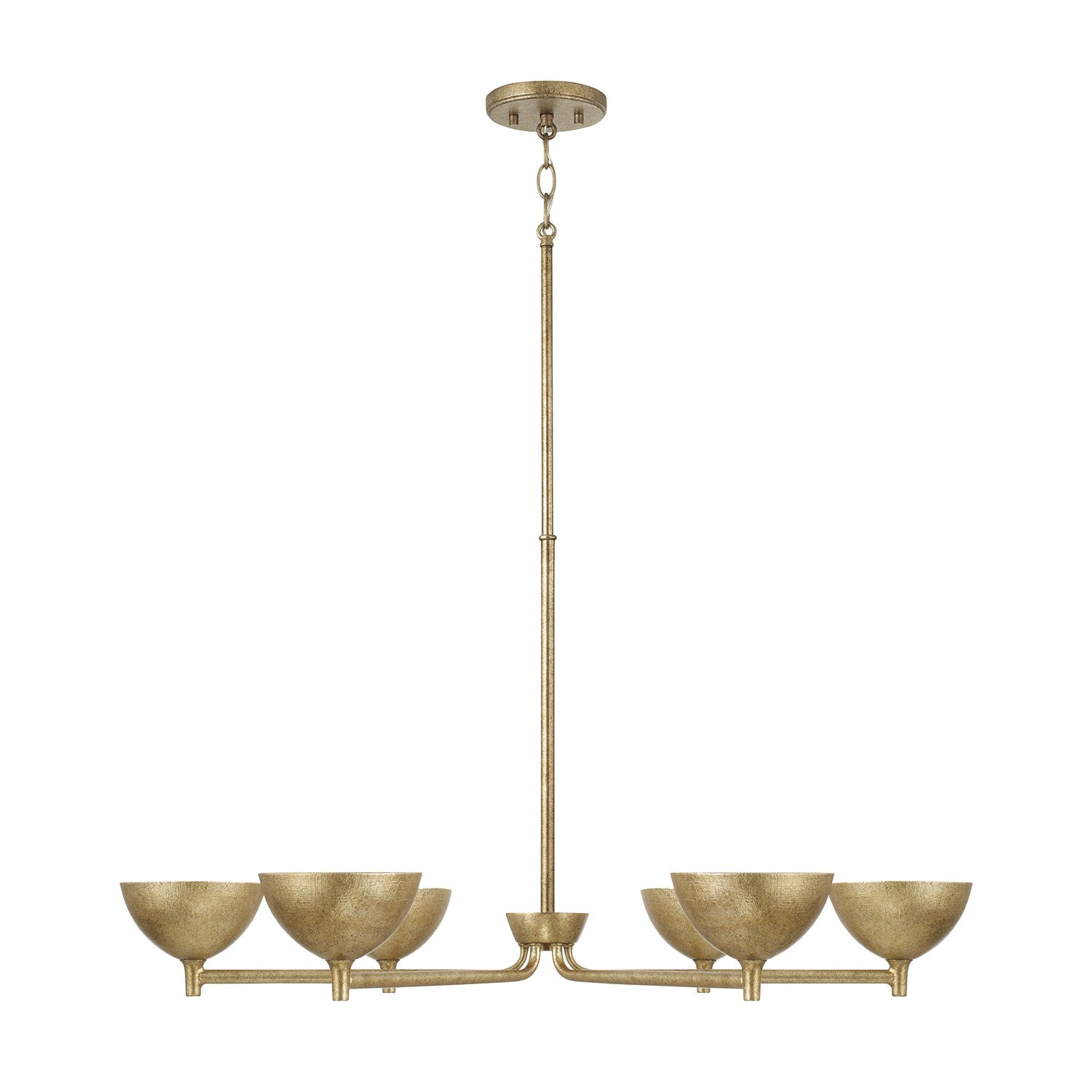 Capital Lighting - 458561FT - LED Chandelier - Francesca - Feathered Gold