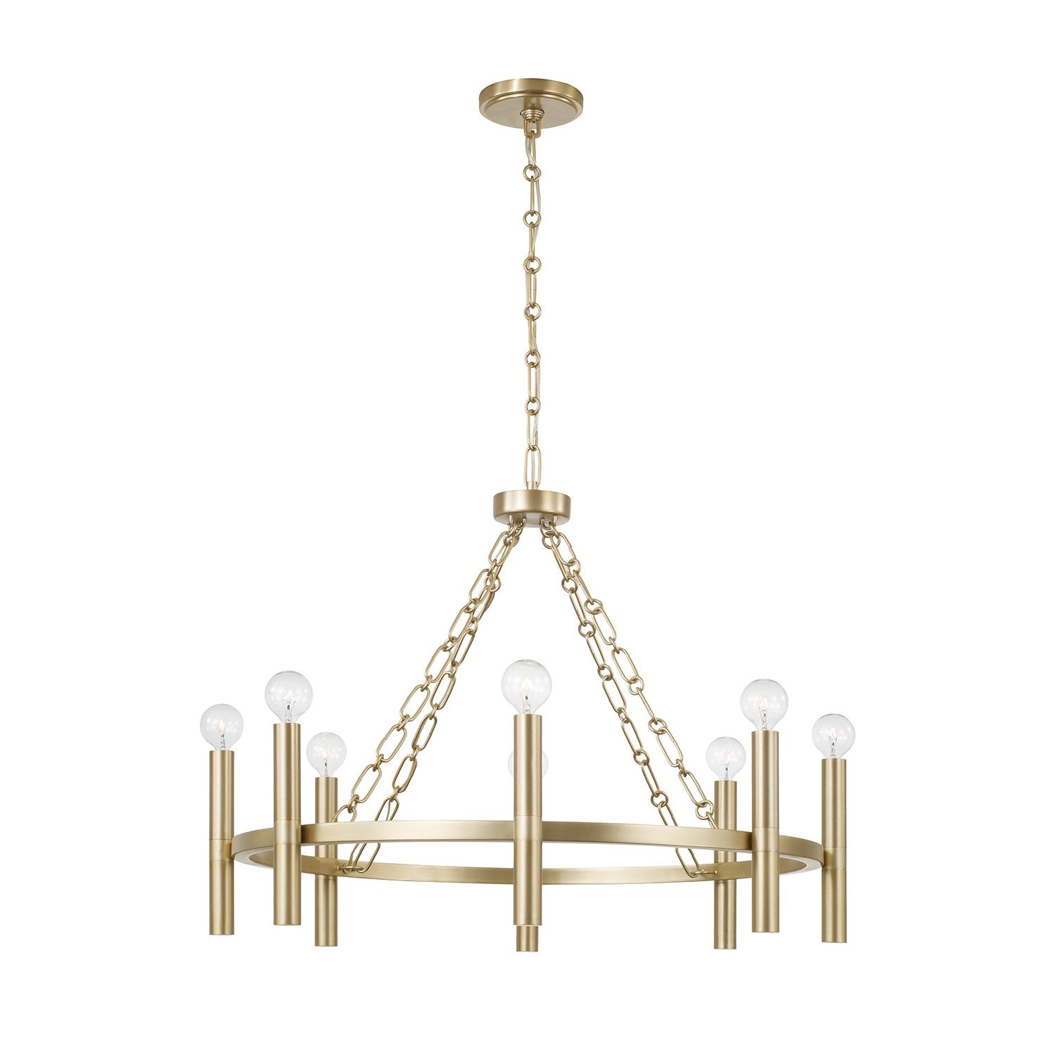 Capital Lighting - 462081MA - Eight Light Chandelier - Winton - Matte Brass