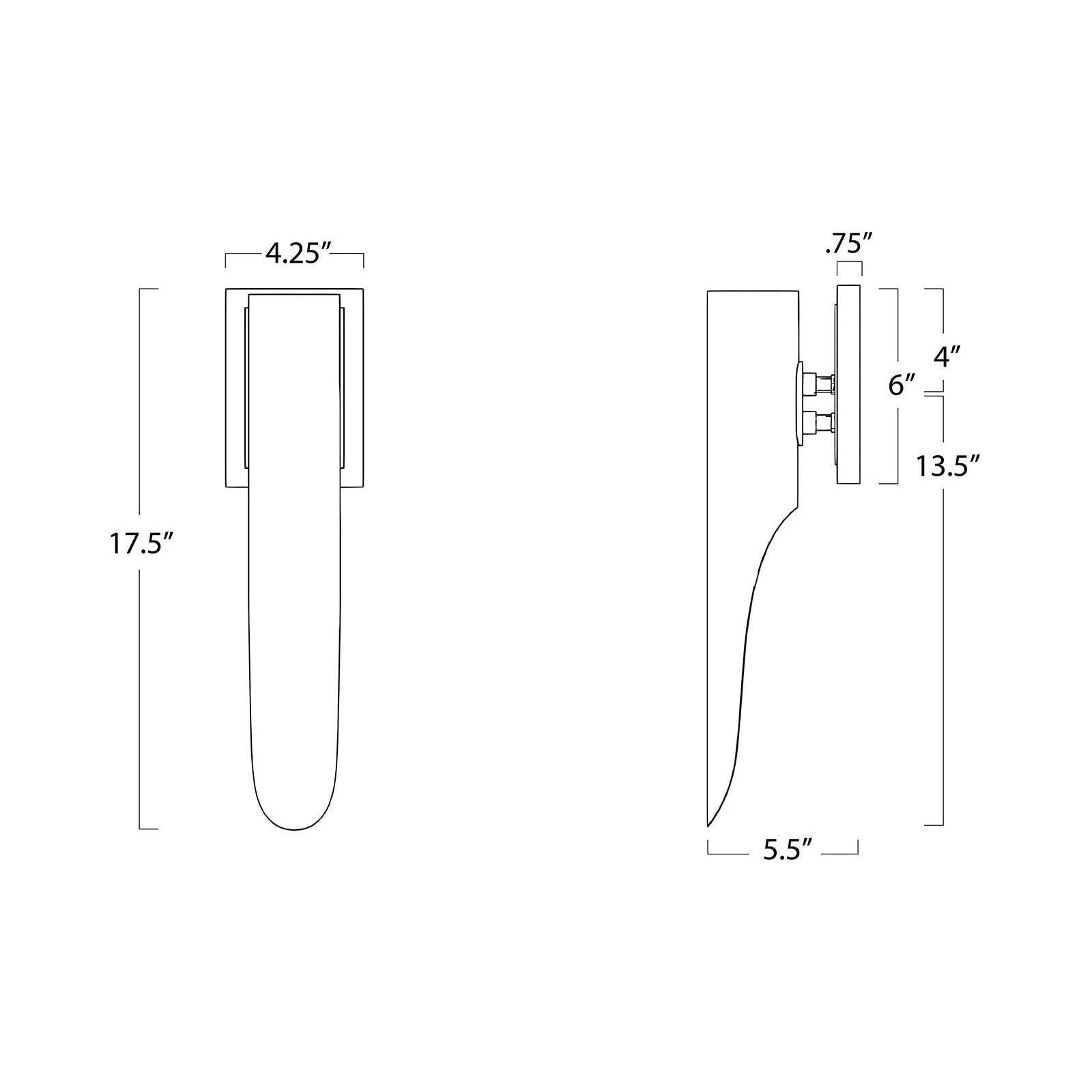 Regina Andrew - Redford Outdoor Sconce Single Downlight - 17-1038 - Canada Light Shop