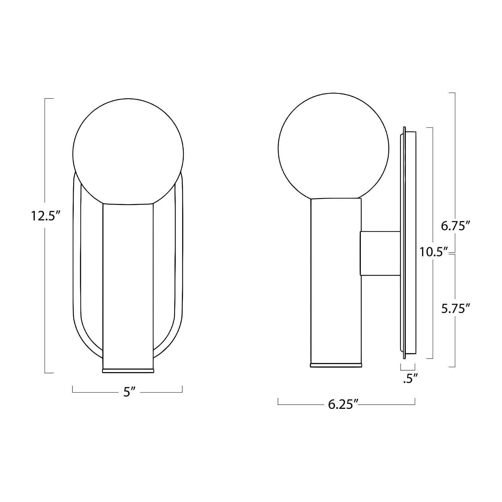 Regina Andrew - Dion Outdoor Sconce - 17-1039 - Canada Light Shop