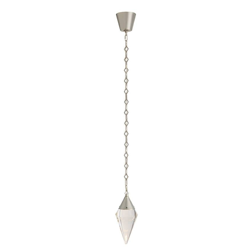 Arteriors DPC36 Berkley LED Pendant in Vintage Silver