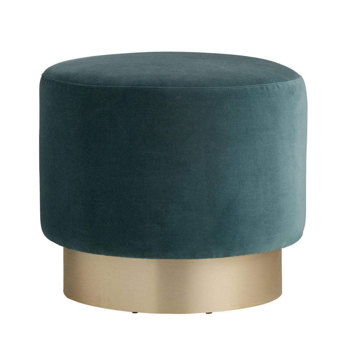 Arteriors FOU04 Avalon Ottoman in Aegean / Champagne